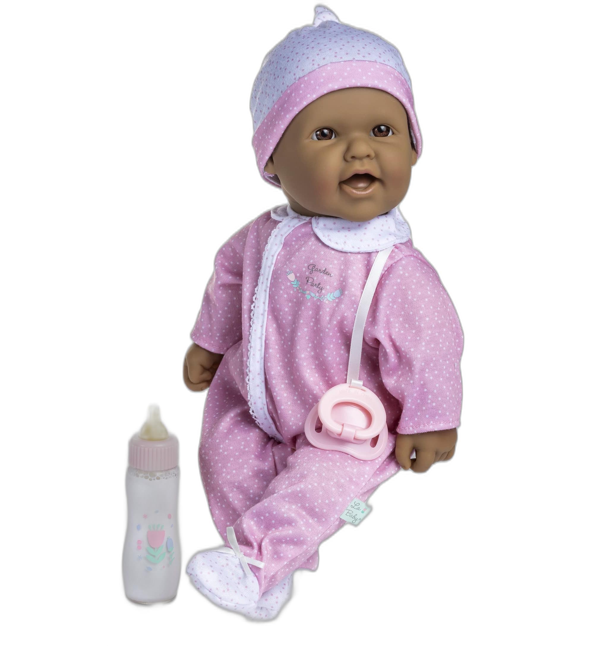 Foto 2 pulgar | Baby Doll Jc Toys La Baby Hispanic, 40 Cm, Suave Y Lavable Para El Cuerpo - Venta Internacional.