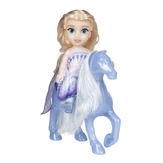 Foto 1 | Muñeca Elsa De Toy Frozen Disney, Pequeña Reina De Las Nieves Con Water Nokk - Venta Internacional.