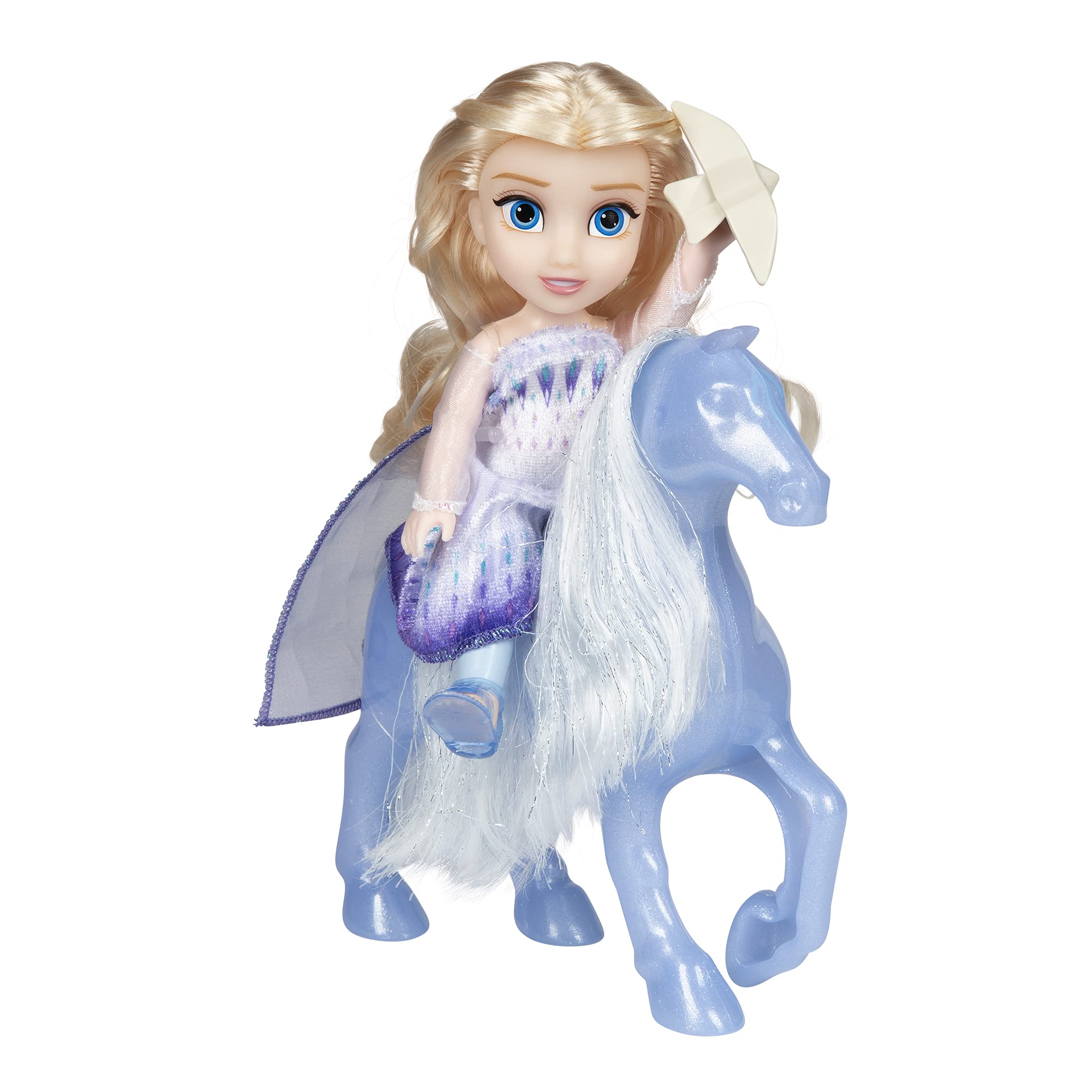 Foto 3 pulgar | Muñeca Elsa De Toy Frozen Disney, Pequeña Reina De Las Nieves Con Water Nokk - Venta Internacional.