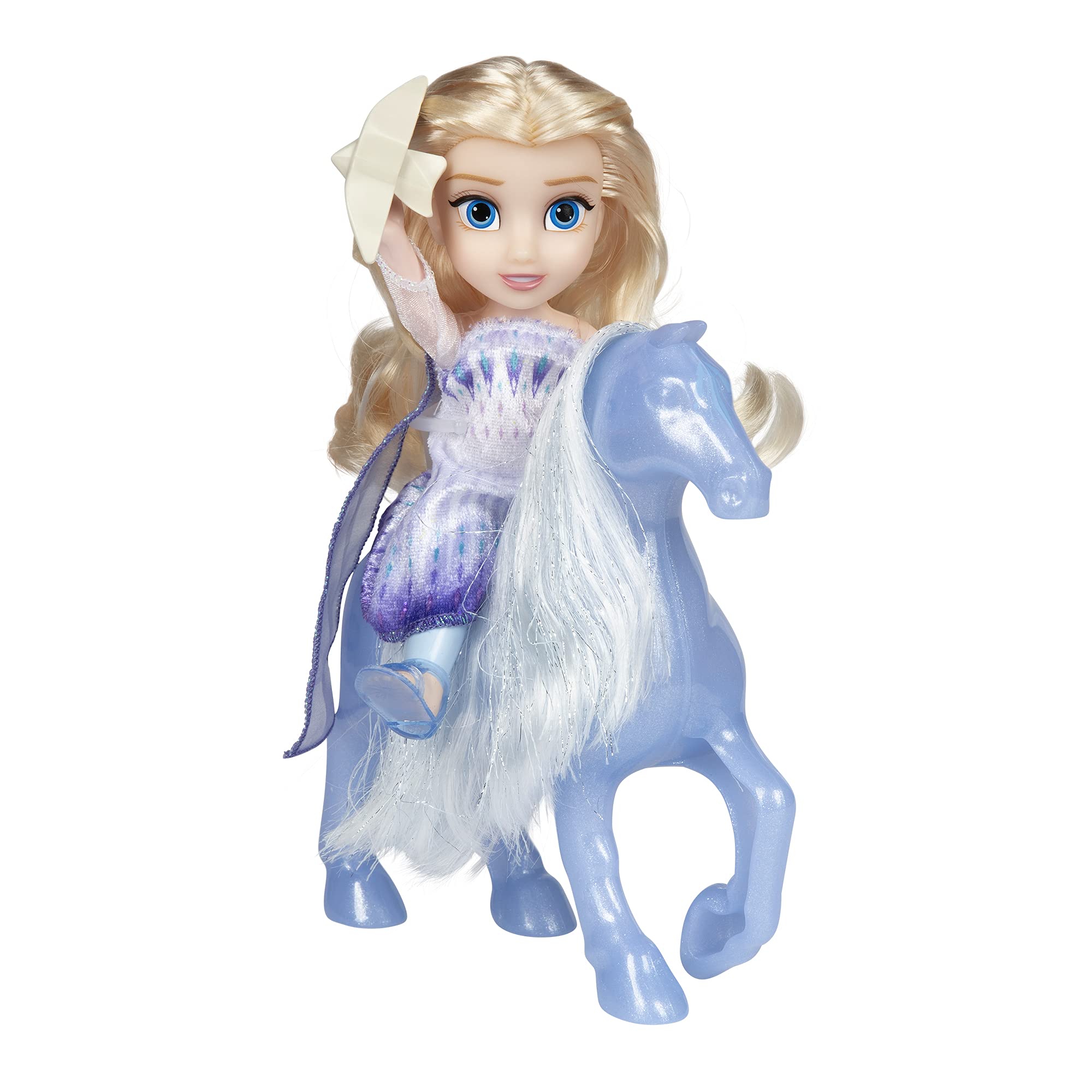 Foto 4 pulgar | Muñeca Elsa De Toy Frozen Disney, Pequeña Reina De Las Nieves Con Water Nokk - Venta Internacional.