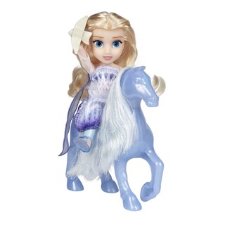 Foto 3 | Muñeca Elsa De Toy Frozen Disney, Pequeña Reina De Las Nieves Con Water Nokk - Venta Internacional.