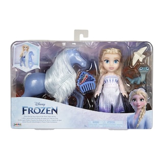 Foto 5 | Muñeca Elsa De Toy Frozen Disney, Pequeña Reina De Las Nieves Con Water Nokk - Venta Internacional.