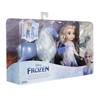 Foto 6 | Muñeca Elsa De Toy Frozen Disney, Pequeña Reina De Las Nieves Con Water Nokk - Venta Internacional.