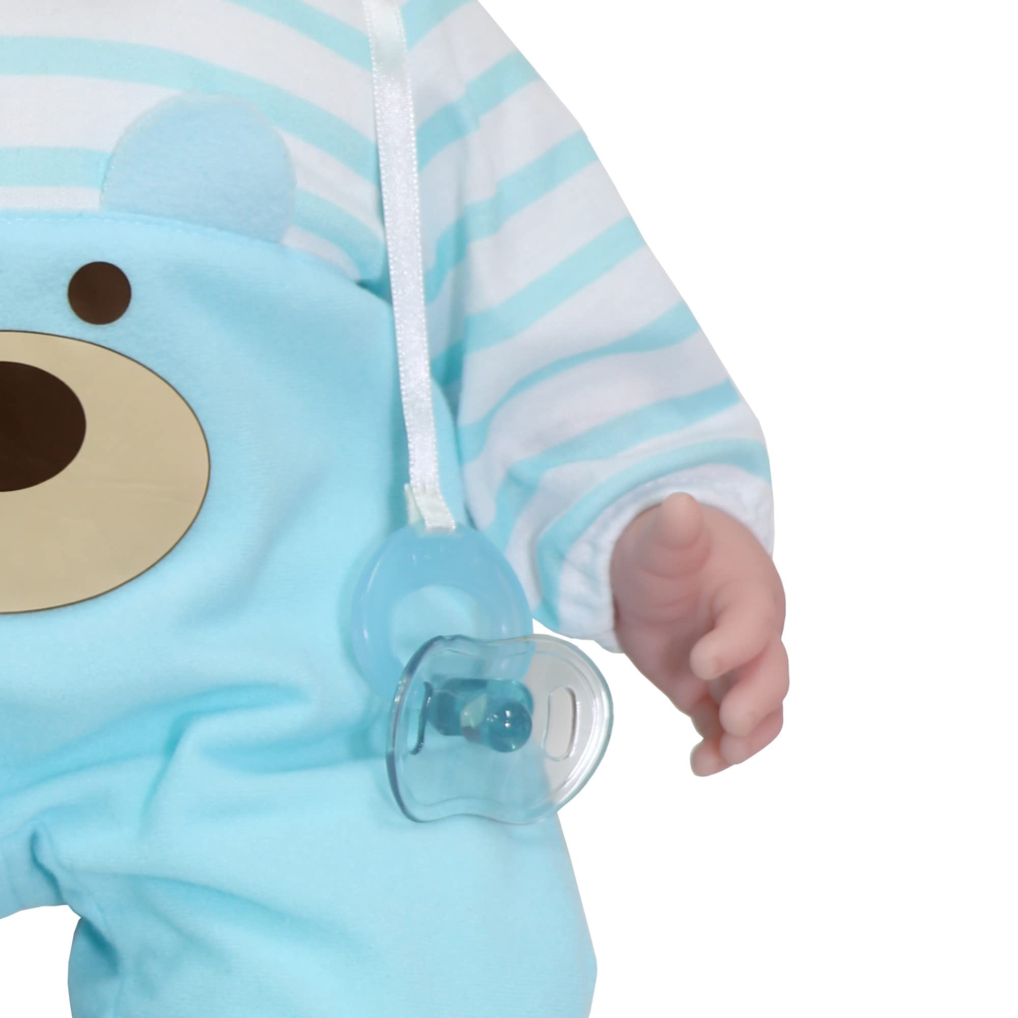 Foto 4 pulgar | Muñeca Jc Toys Suave Y Tierna De 50 Cm Con Atuendo, Azul Botella - Venta Internacional.
