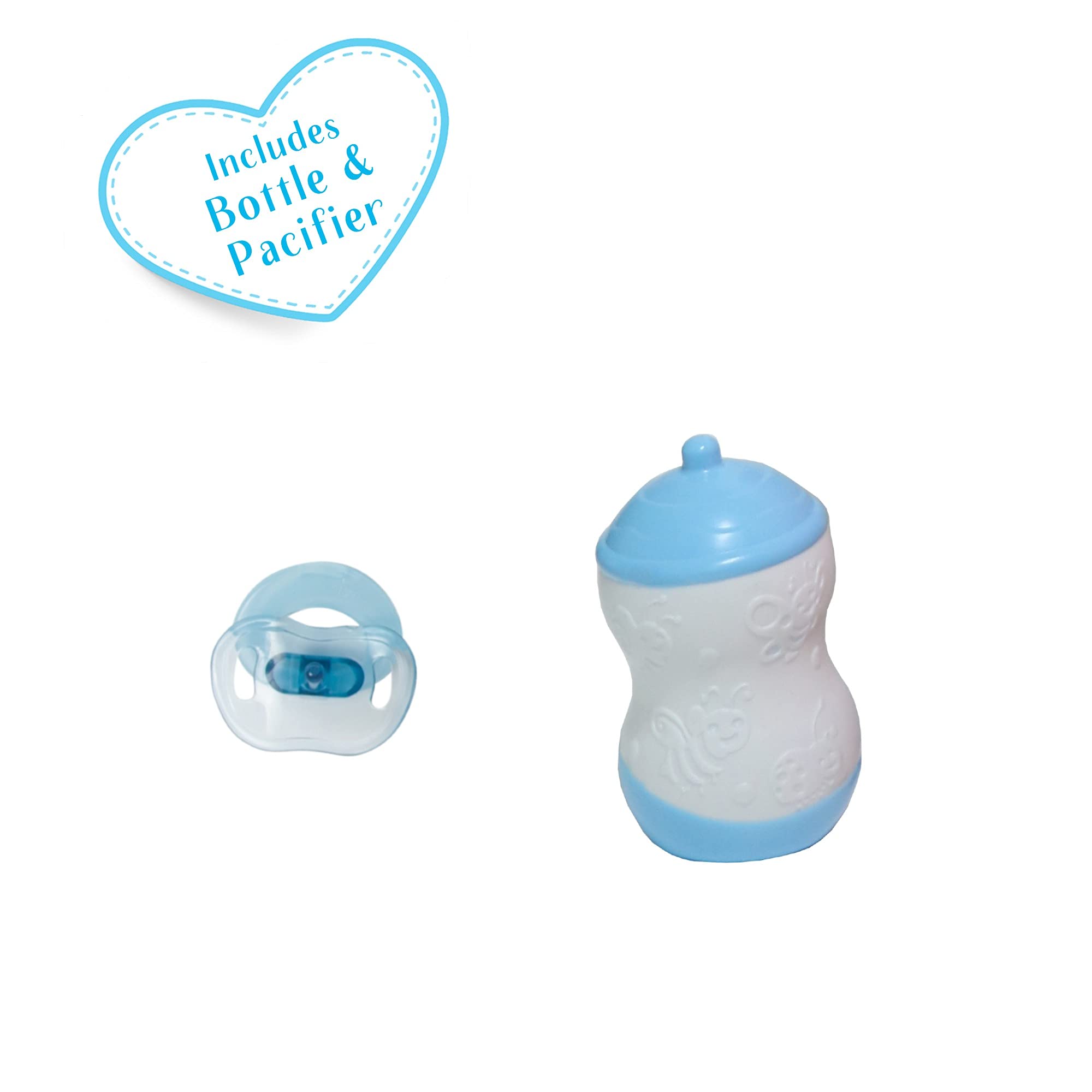 Foto 7 pulgar | Muñeca Jc Toys Suave Y Tierna De 50 Cm Con Atuendo, Azul Botella - Venta Internacional.