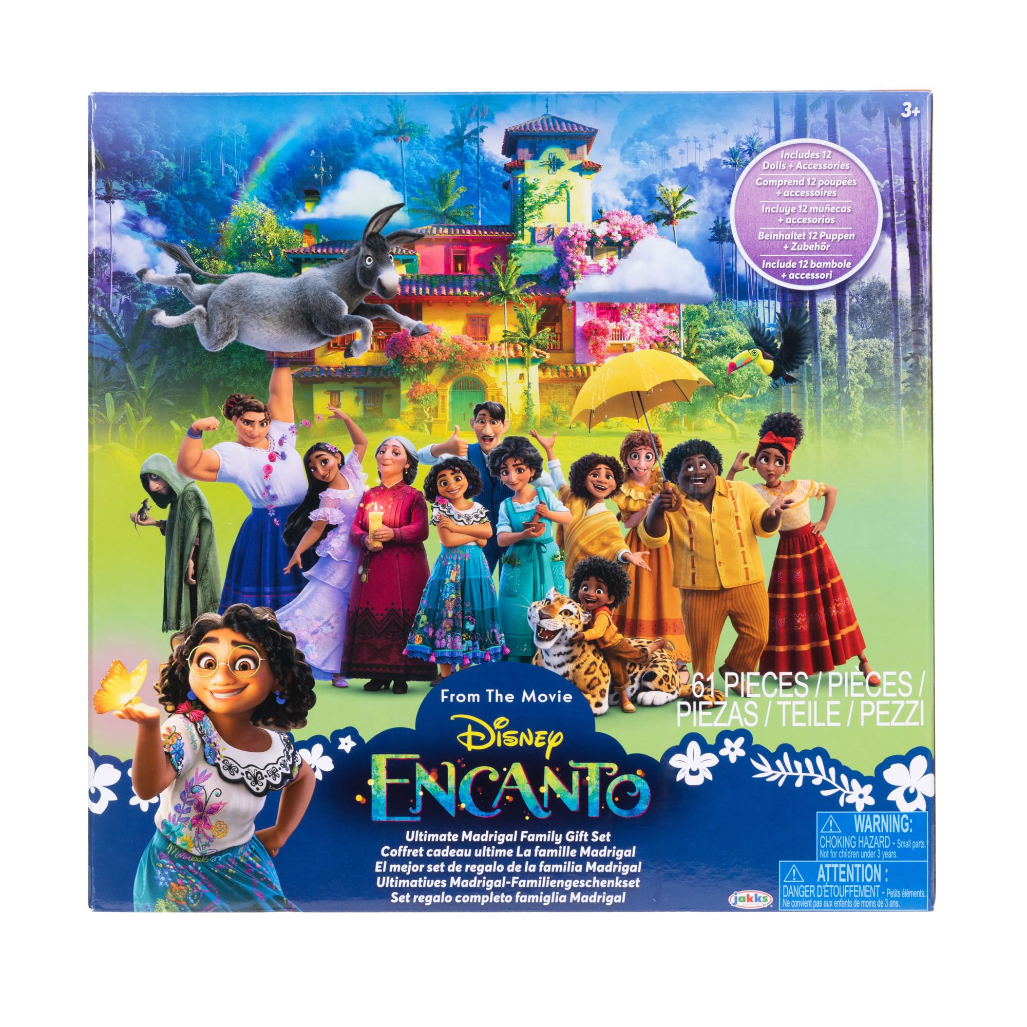 Foto 4 | Set De 12 Muñecas Disney Encanto Ultimate Madrigal Family - Venta Internacional.