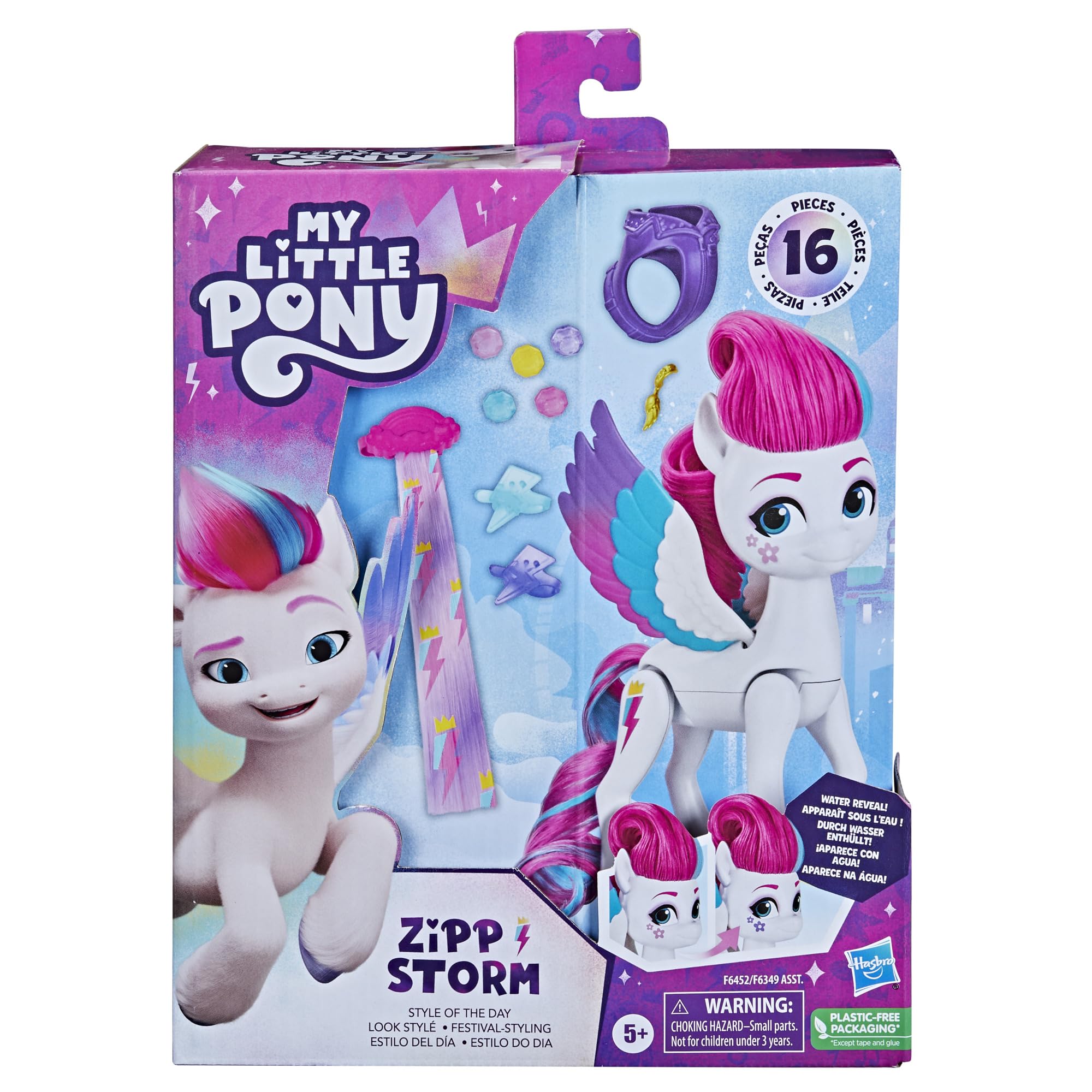 Foto 2 | Muñeca Moderna My Little Pony Zipp Storm Style Of The Day - Venta Internacional.