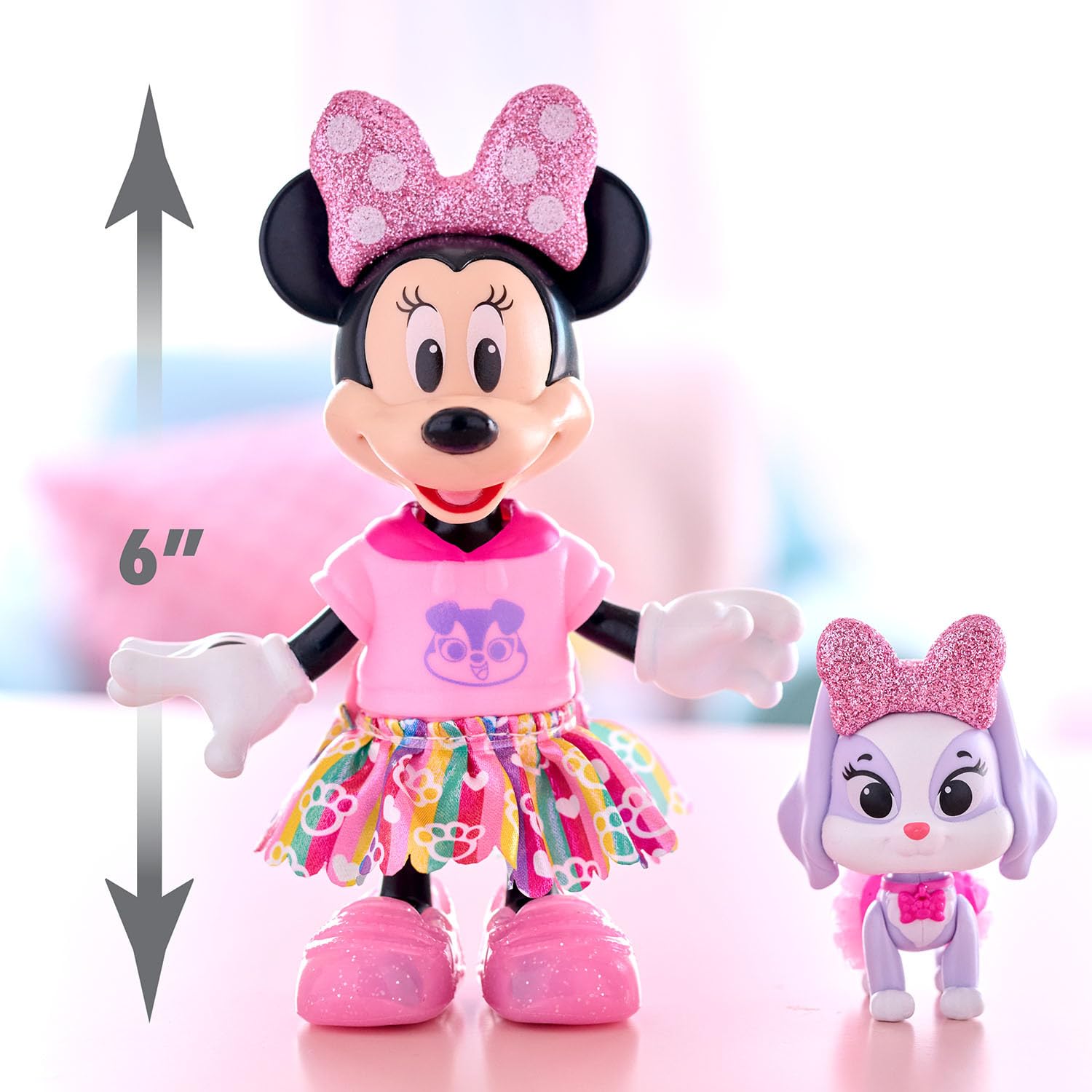 Foto 6 pulgar | Set De Moda Just Play Disney Junior Minnie Mouse Con Muñeca - Venta Internacional.