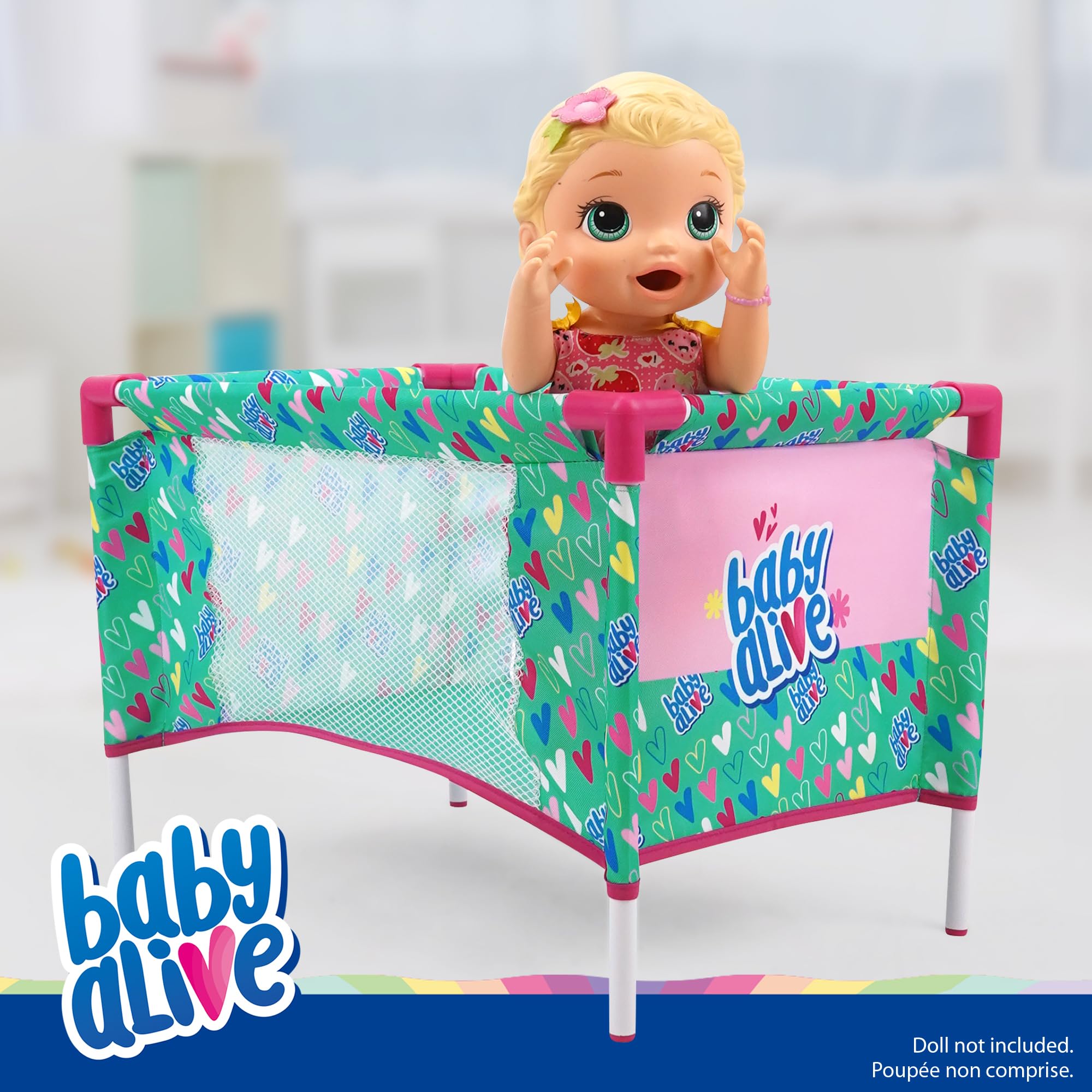 Foto 5 pulgar | Set De Juego Para Muñecas Baby Alive At Home, 7 Piezas, Con Patio De Juegos Y Trona - Venta Internacional.