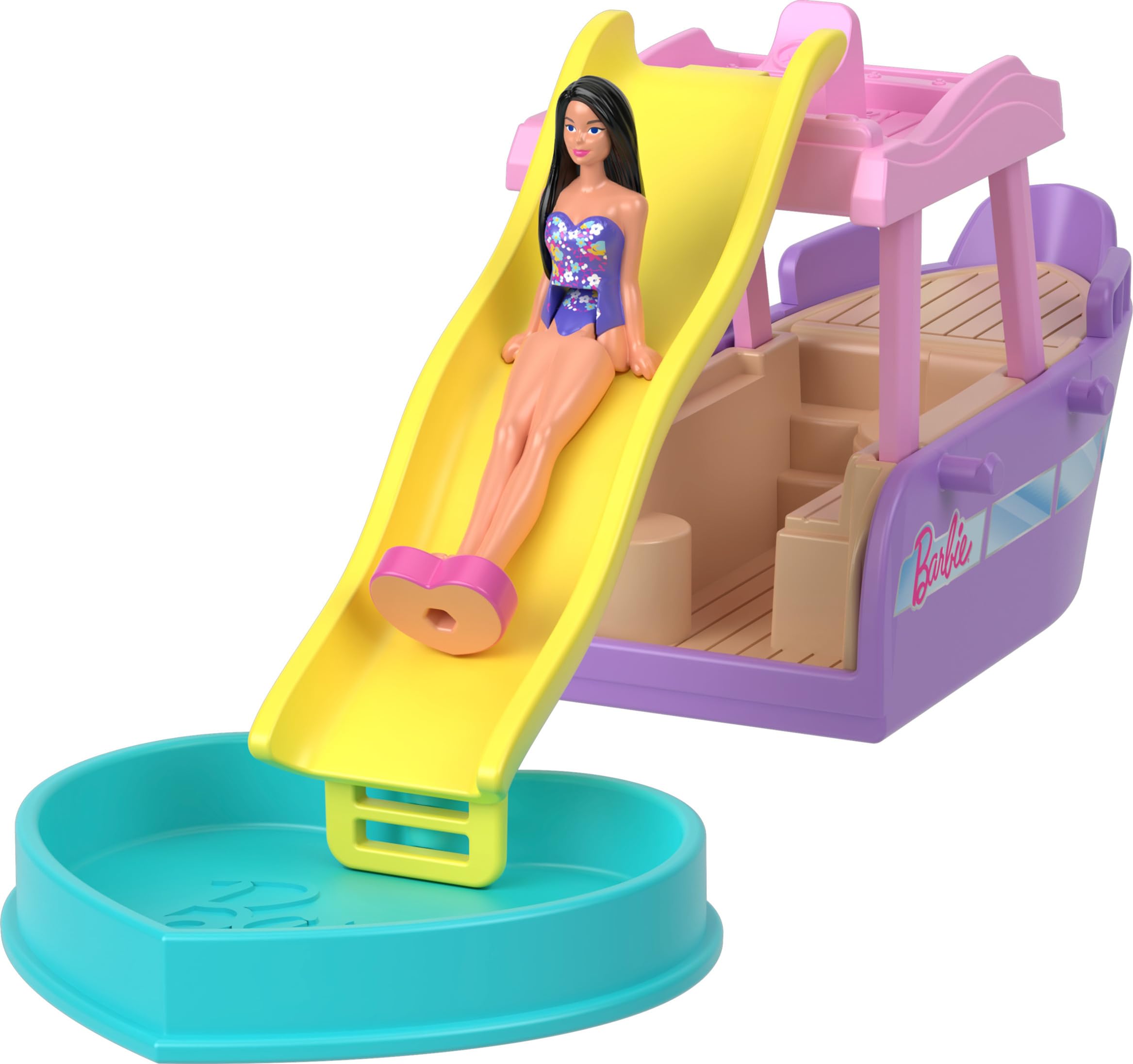Foto 7 pulgar | Set De Juego Barbie Mini Barbie Y Dreamhouse Con 3 Vehículos Y 4 Muñecas - Venta Internacional.