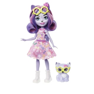 Foto 1 | Muñeca Pequeña Hadley Husky De Toy Enchantimals City Tails Con Trineo - Venta Internacional.