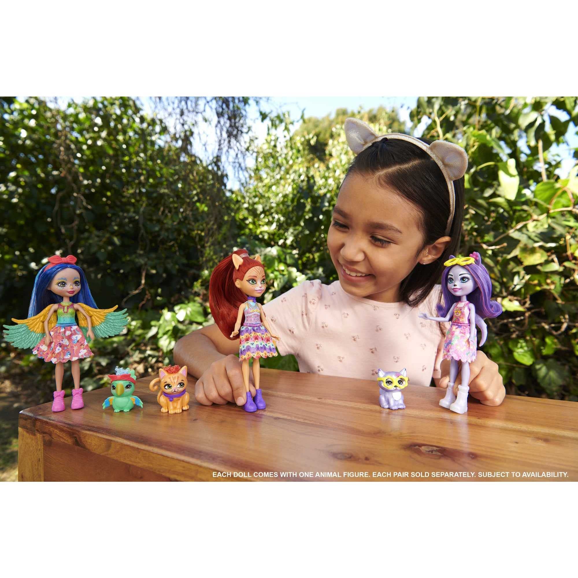 Foto 3 pulgar | Muñeca Pequeña Hadley Husky De Toy Enchantimals City Tails Con Trineo - Venta Internacional.