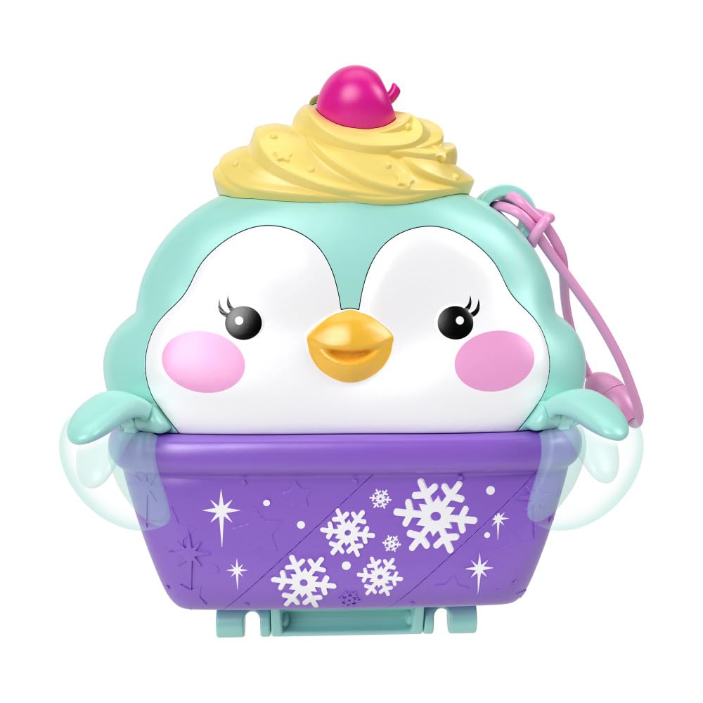 Foto 3 | Muñecas De Bolsillo Y Set De Juego Toy Polly Snow Sweet Penguin Compact - Venta Internacional.