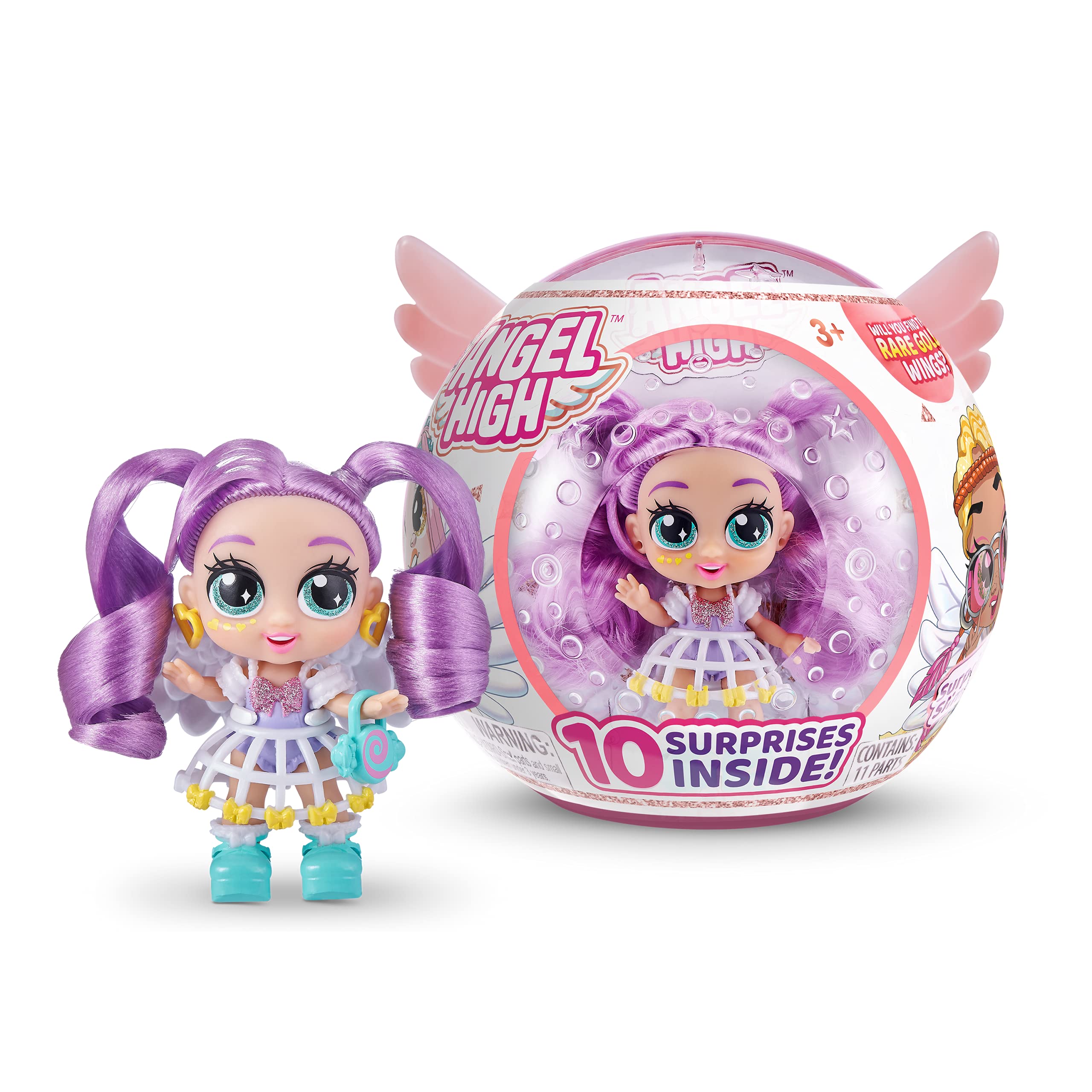 Muñeca Coleccionable Zuru Itty Bitty Prettys Angel High Pascal - Venta Internacional.