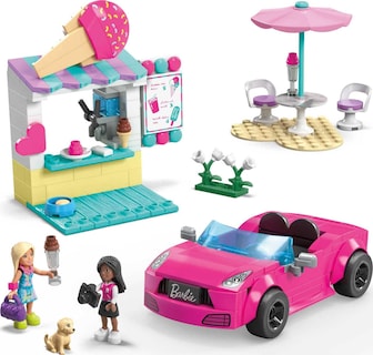 Foto 5 | Juguete De Construcción Mega Barbie Para Coche Convertible Con 225 Piezas - Venta Internacional.