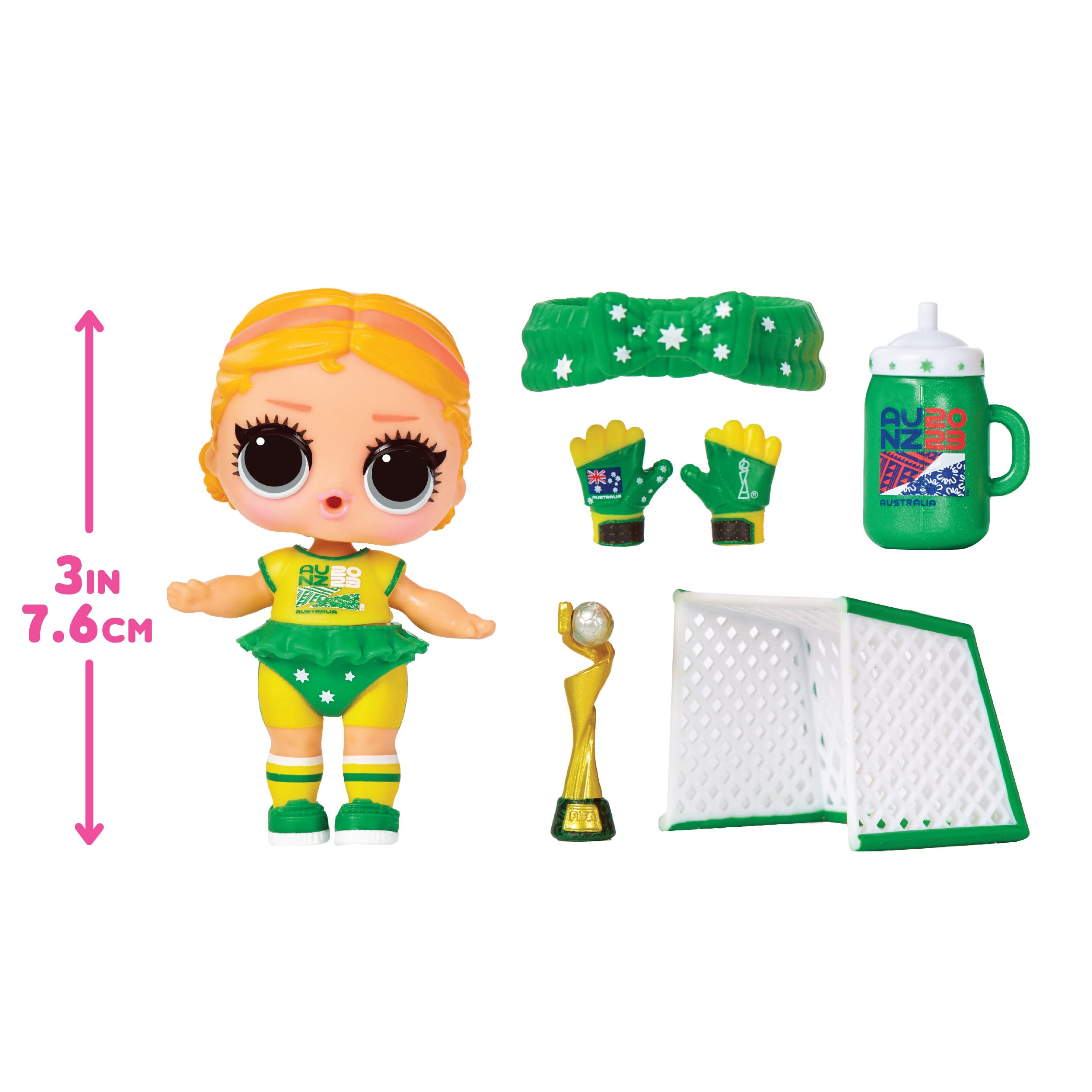 Foto 3 pulgar | Dolls L.o.l. ¡sorpresa! X Copa Mundial Femenina De La Fifa 2023 A Partir De 4 Años - Venta Internacional.