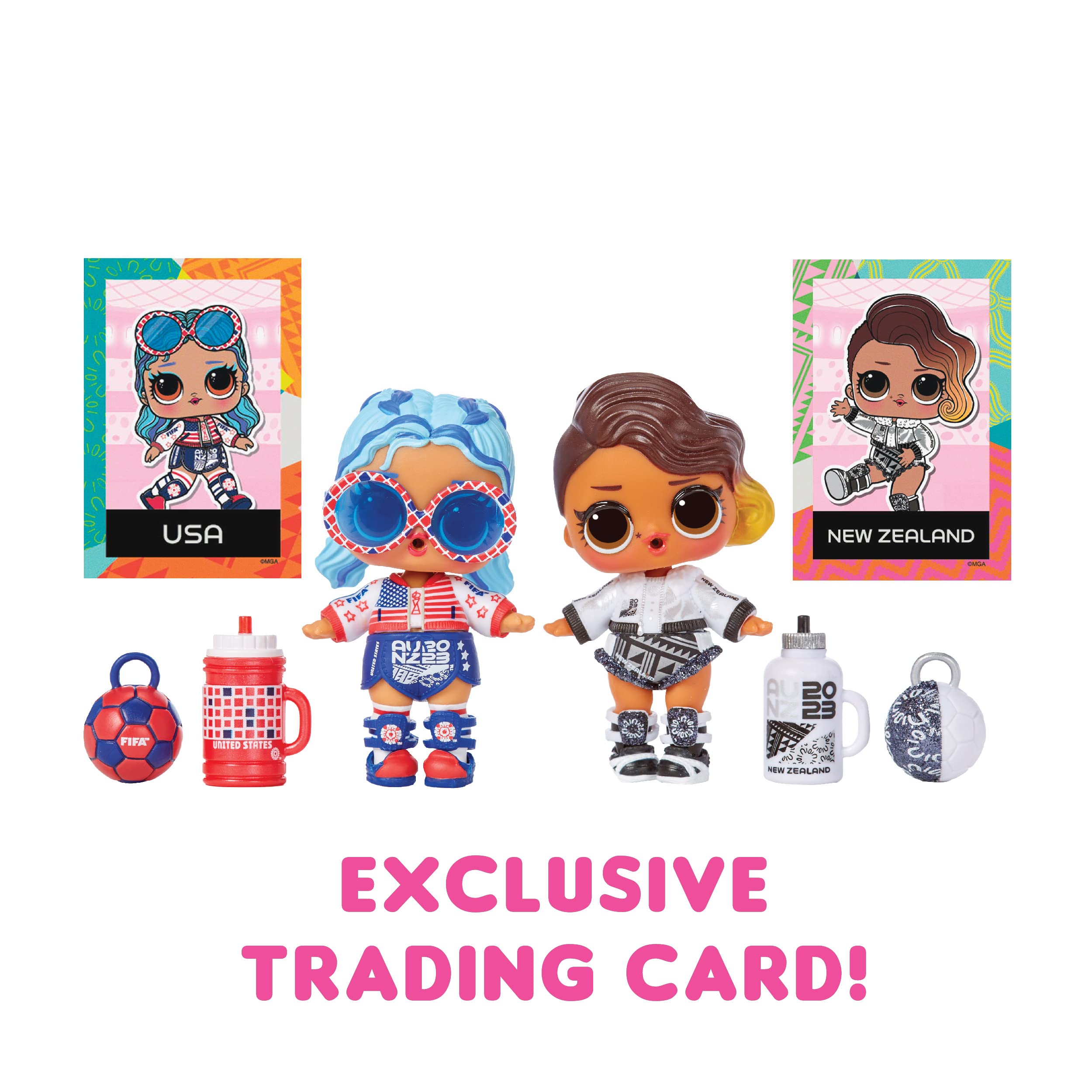 Foto 3 | Dolls L.o.l. ¡sorpresa! X Copa Mundial Femenina De La Fifa 2023 A Partir De 4 Años - Venta Internacional.