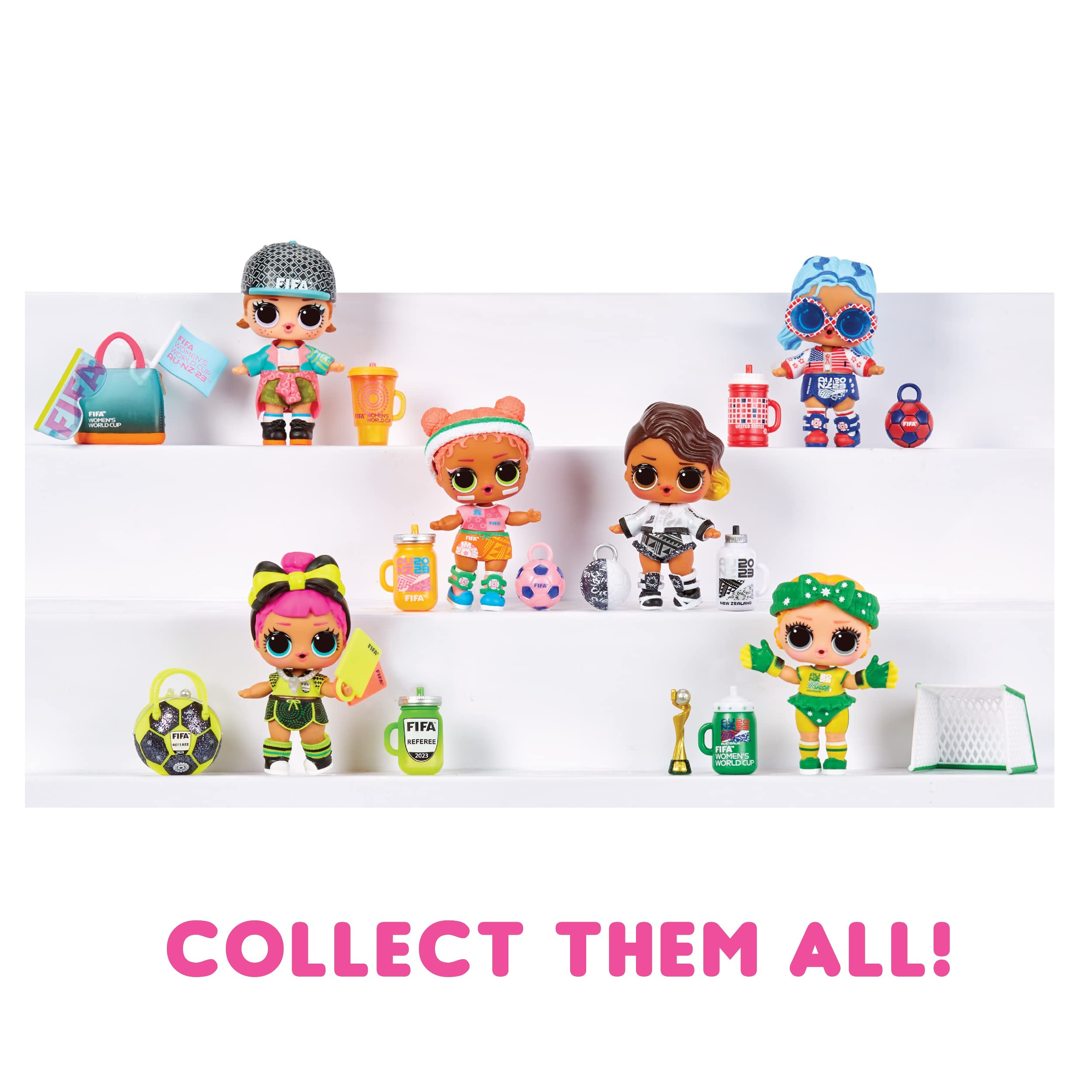 Foto 7 pulgar | Dolls L.o.l. ¡sorpresa! X Copa Mundial Femenina De La Fifa 2023 A Partir De 4 Años - Venta Internacional.