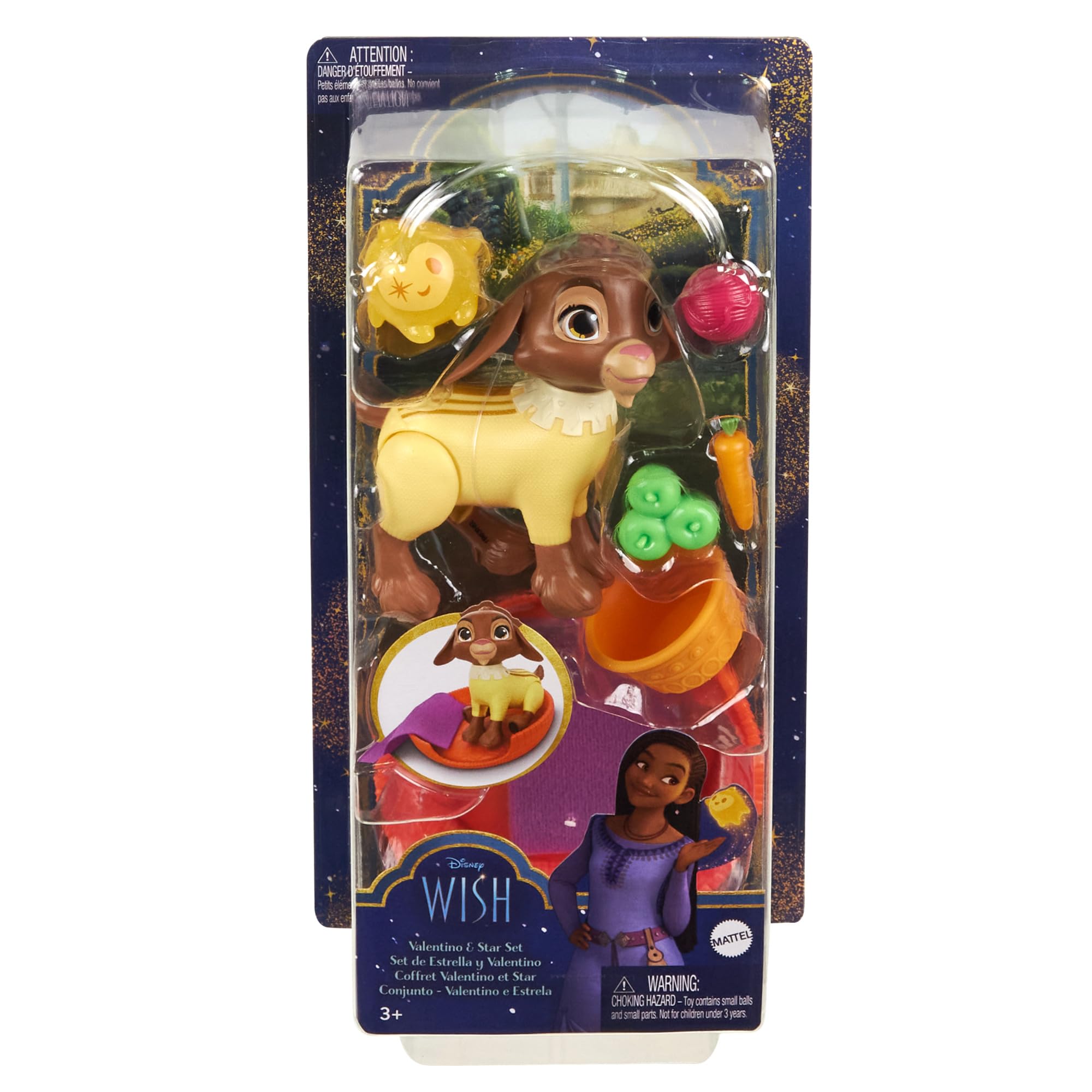 Foto 7 pulgar | Muñecas Disney Wish Dolls De Toy Mattel, Valentino Y Star, Con Acceso Para 6 Personas. - Venta Internacional.