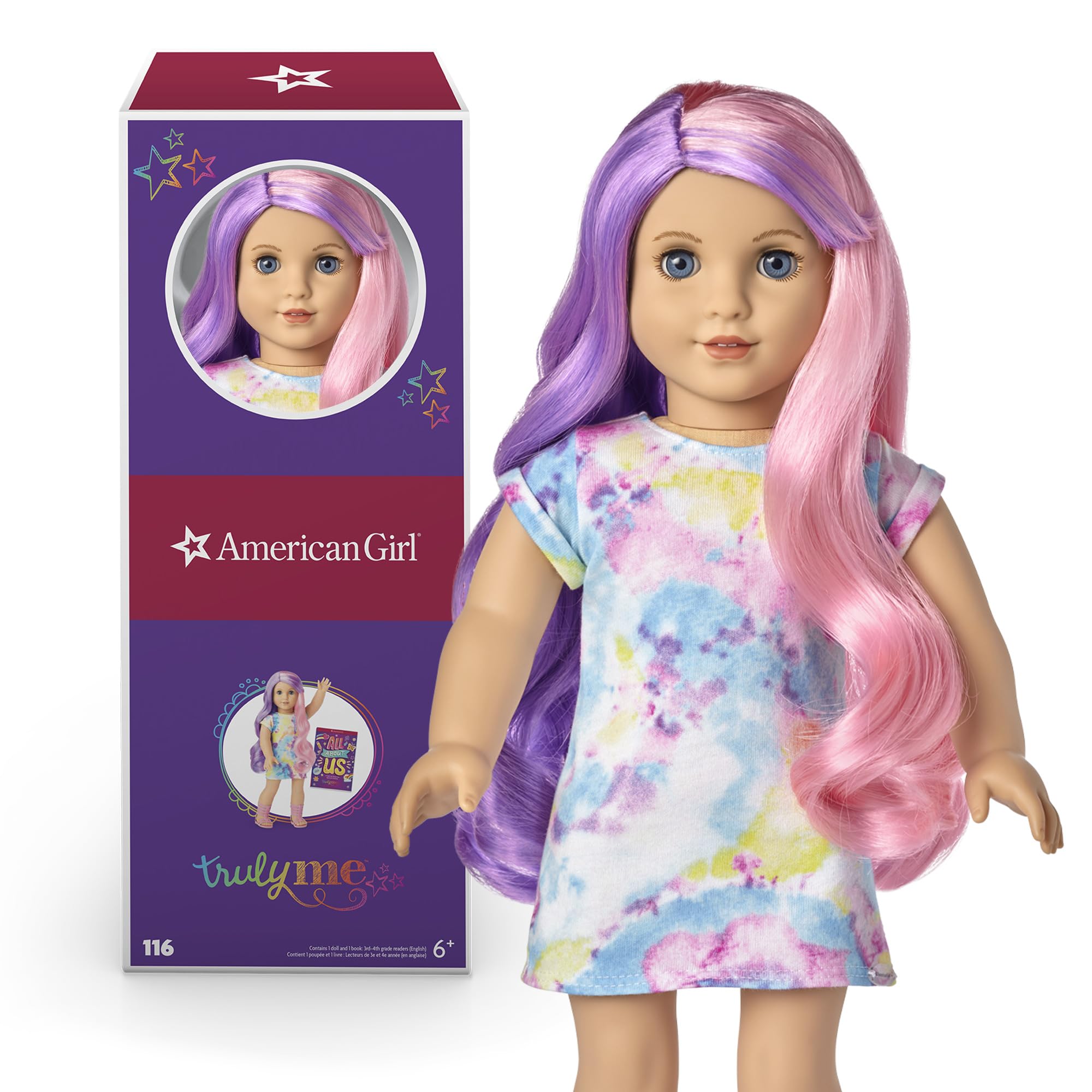 Foto 2 pulgar | Muñeca American Girl Truly Me #116 De 18 Pulgadas Con Ojos Azules Y Pelo - Venta Internacional.