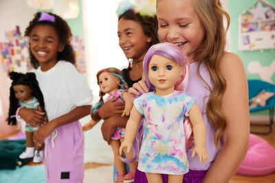 Foto 2 | Muñeca American Girl Truly Me #116 De 18 Pulgadas Con Ojos Azules Y Pelo - Venta Internacional.