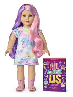 Foto 3 | Muñeca American Girl Truly Me #116 De 18 Pulgadas Con Ojos Azules Y Pelo - Venta Internacional.