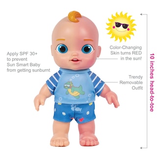 Foto 3 | Muñeca Adora Sun Smart Baby Con Piel Activada Por Rayos Uv De 10 Pulgadas - Venta Internacional.