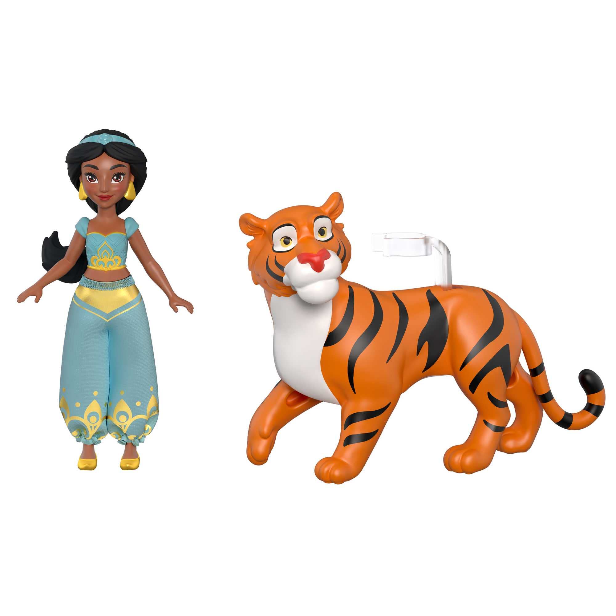 Foto 3 pulgar | Juguete Mattel Disney Princess Jasmine Con Rajah Tiger Aladdin - Venta Internacional.