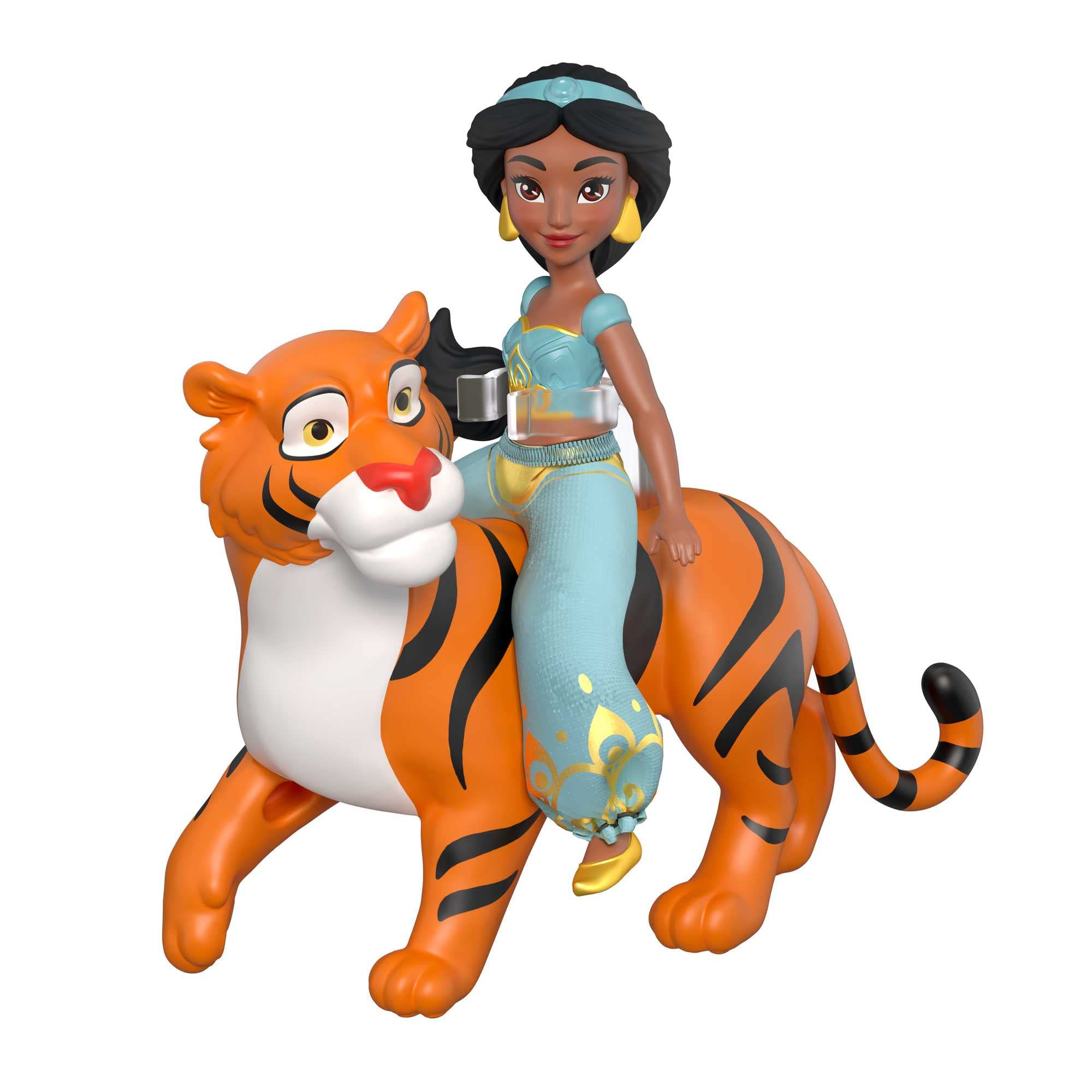 Foto 4 pulgar | Juguete Mattel Disney Princess Jasmine Con Rajah Tiger Aladdin - Venta Internacional.