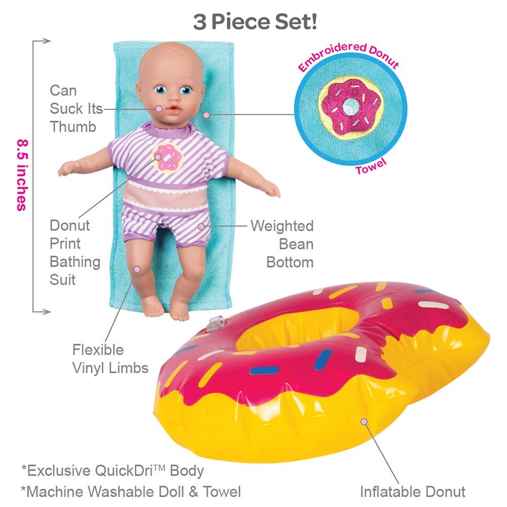 Foto 5 pulgar | Muñeca Adora Splash Time Para Bebés De 8.5 Pulgadas Con Ropa Para Mayores De 3 Años - Venta Internacional.