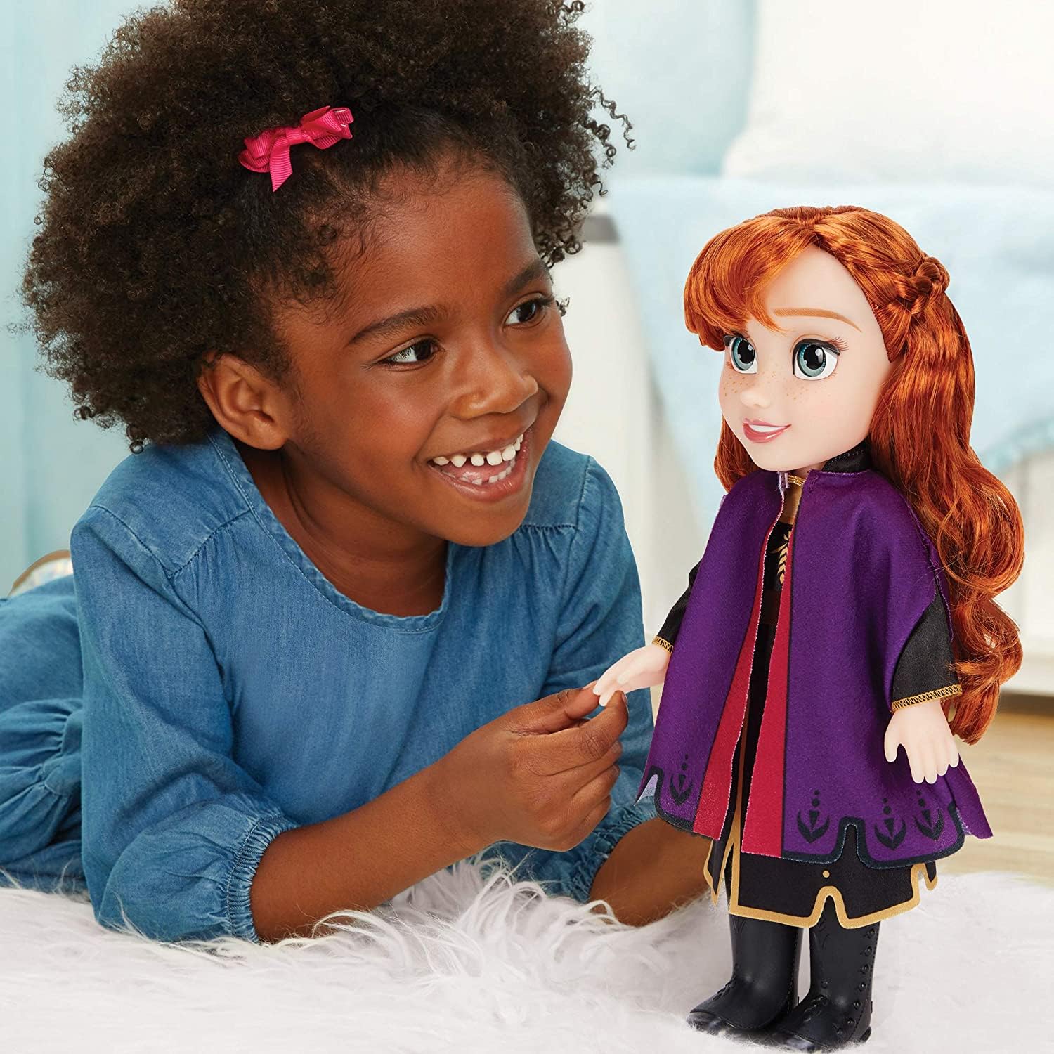 Foto 3 pulgar | Muñeca Anna Travel De Frozen Disney 2 De 35,56 Cm De Altura Con Vestido - Venta Internacional.