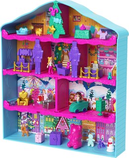 Foto 1 | Calendario De Adviento Polly Pocket Dolls Gingerbread House - Venta Internacional.