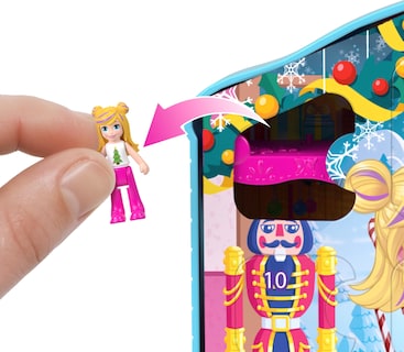 Foto 5 | Calendario De Adviento Polly Pocket Dolls Gingerbread House - Venta Internacional.