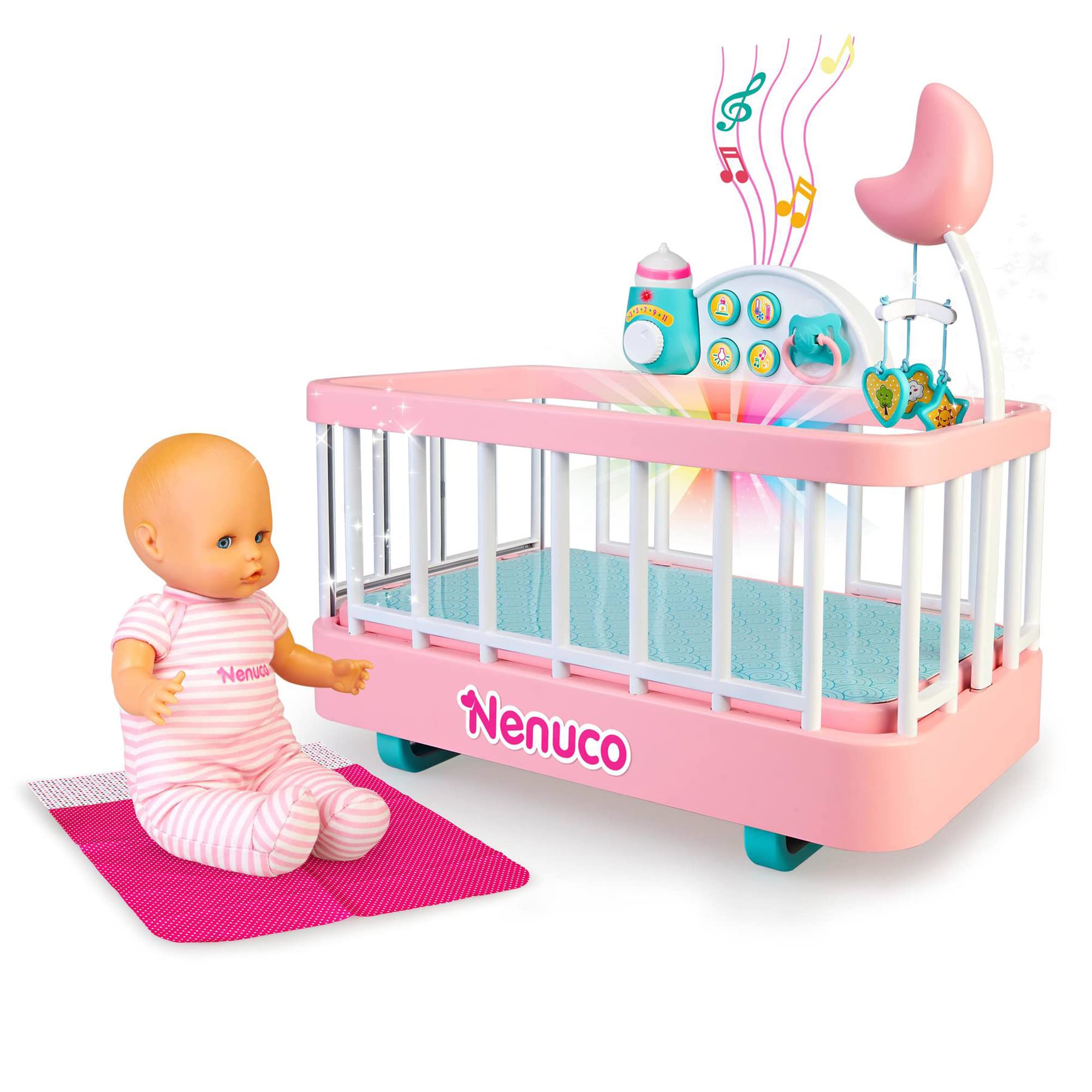 Foto 4 pulgar | Cuna Con Muñeca Nenuco Good Sleep De 14 Pulgadas Con Acceso. - Venta Internacional.