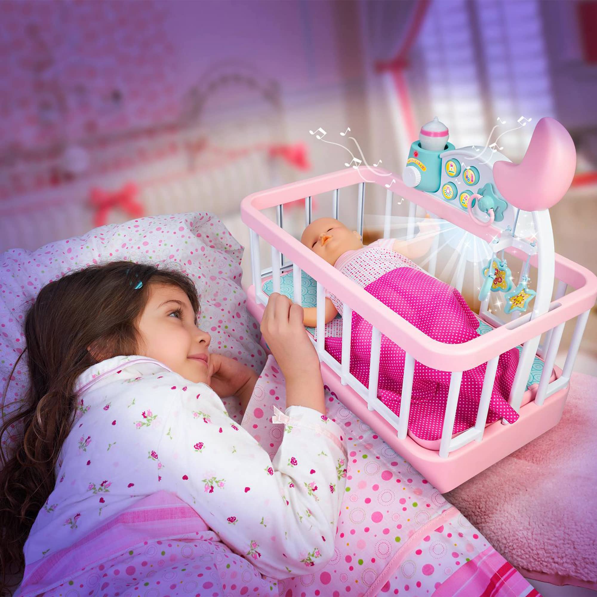 Foto 8 pulgar | Cuna Con Muñeca Nenuco Good Sleep De 14 Pulgadas Con Acceso. - Venta Internacional.