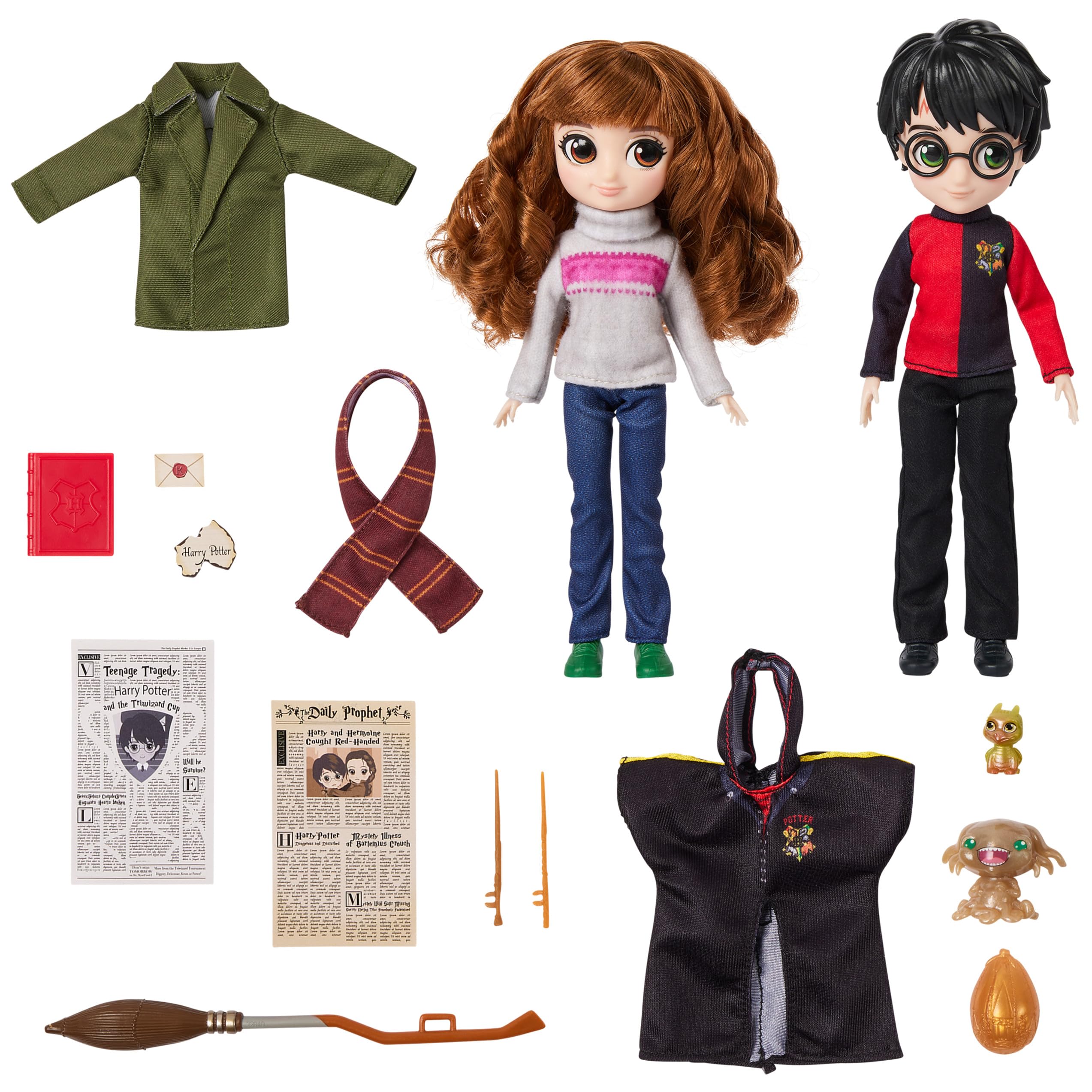 Set De Regalo Para Muñecas Wizarding World Harry Potter, 20 Piezas, 8 Pulgadas - Venta Internacional.
