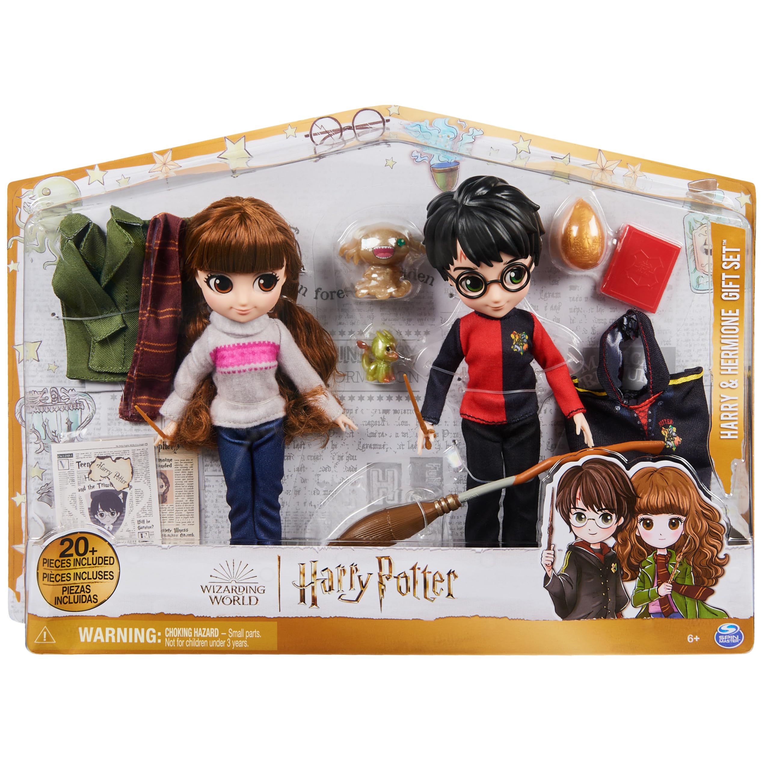 Foto 3 pulgar | Set De Regalo Para Muñecas Wizarding World Harry Potter, 20 Piezas, 8 Pulgadas - Venta Internacional.