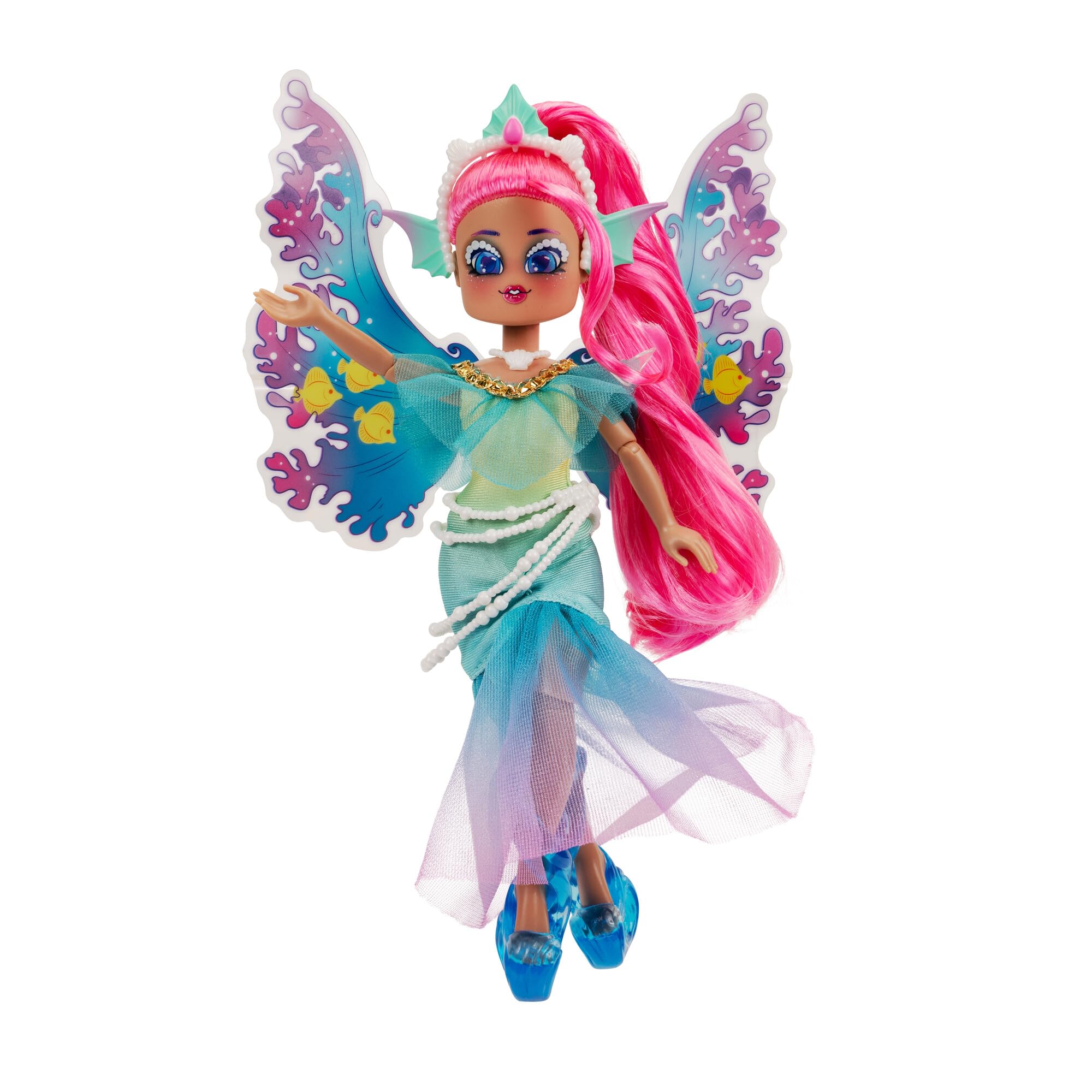 Foto 2 pulgar | Muñeca Moderna Jazwares Royale High Mermia Water Fairy 23 Cm - Venta Internacional.