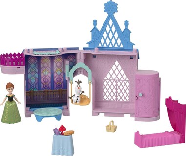 Foto 1 | Casa De Muñecas Mattel Disney Frozen Anna Castle Con Muñeca Pequeña - Venta Internacional.