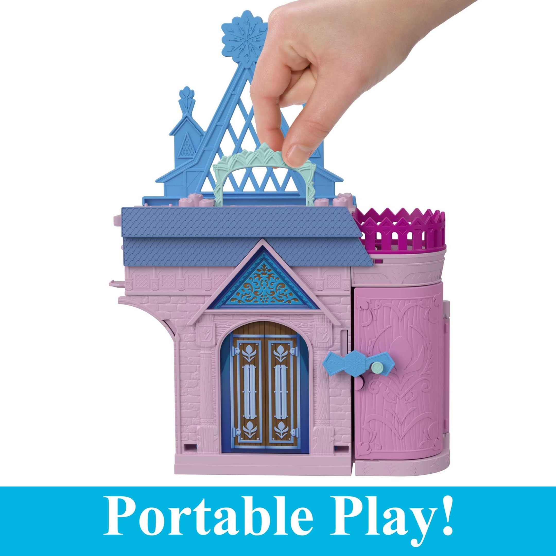 Foto 4 pulgar | Casa De Muñecas Mattel Disney Frozen Anna Castle Con Muñeca Pequeña - Venta Internacional.