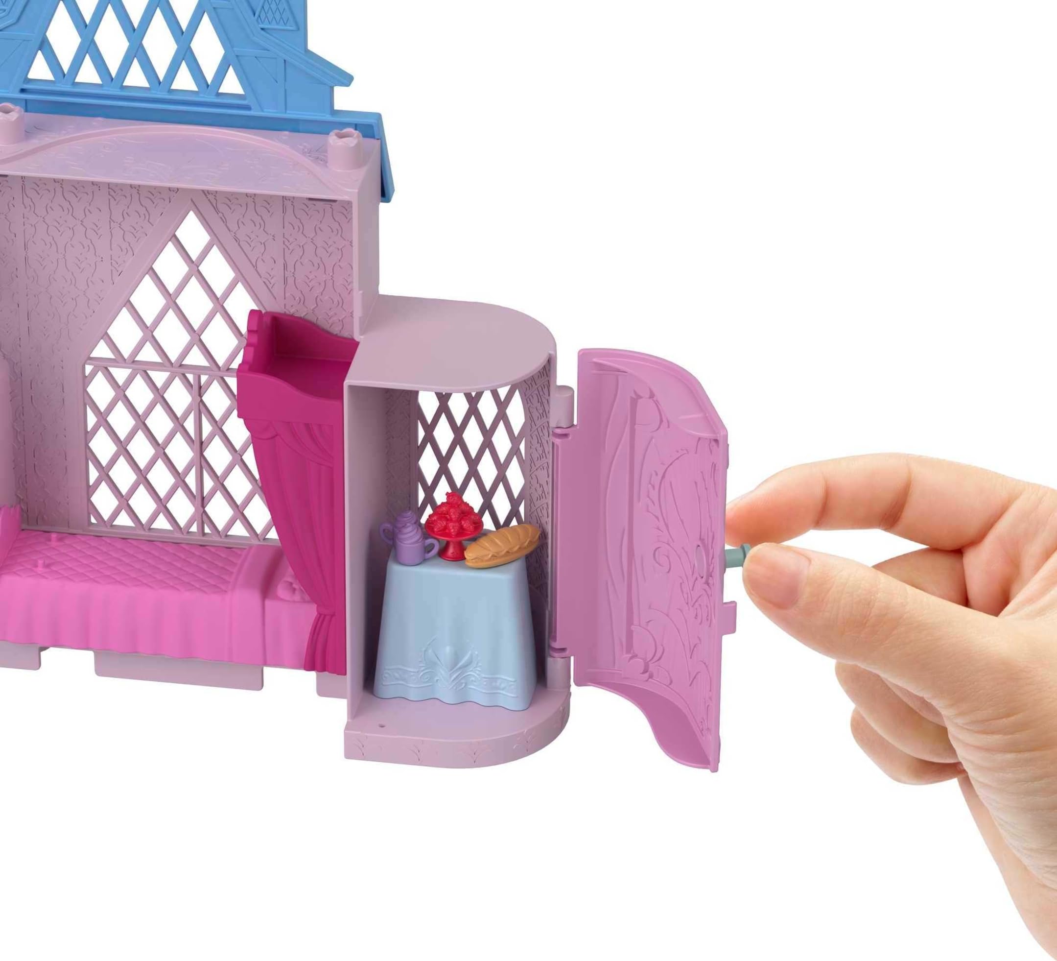 Foto 6 pulgar | Casa De Muñecas Mattel Disney Frozen Anna Castle Con Muñeca Pequeña - Venta Internacional.