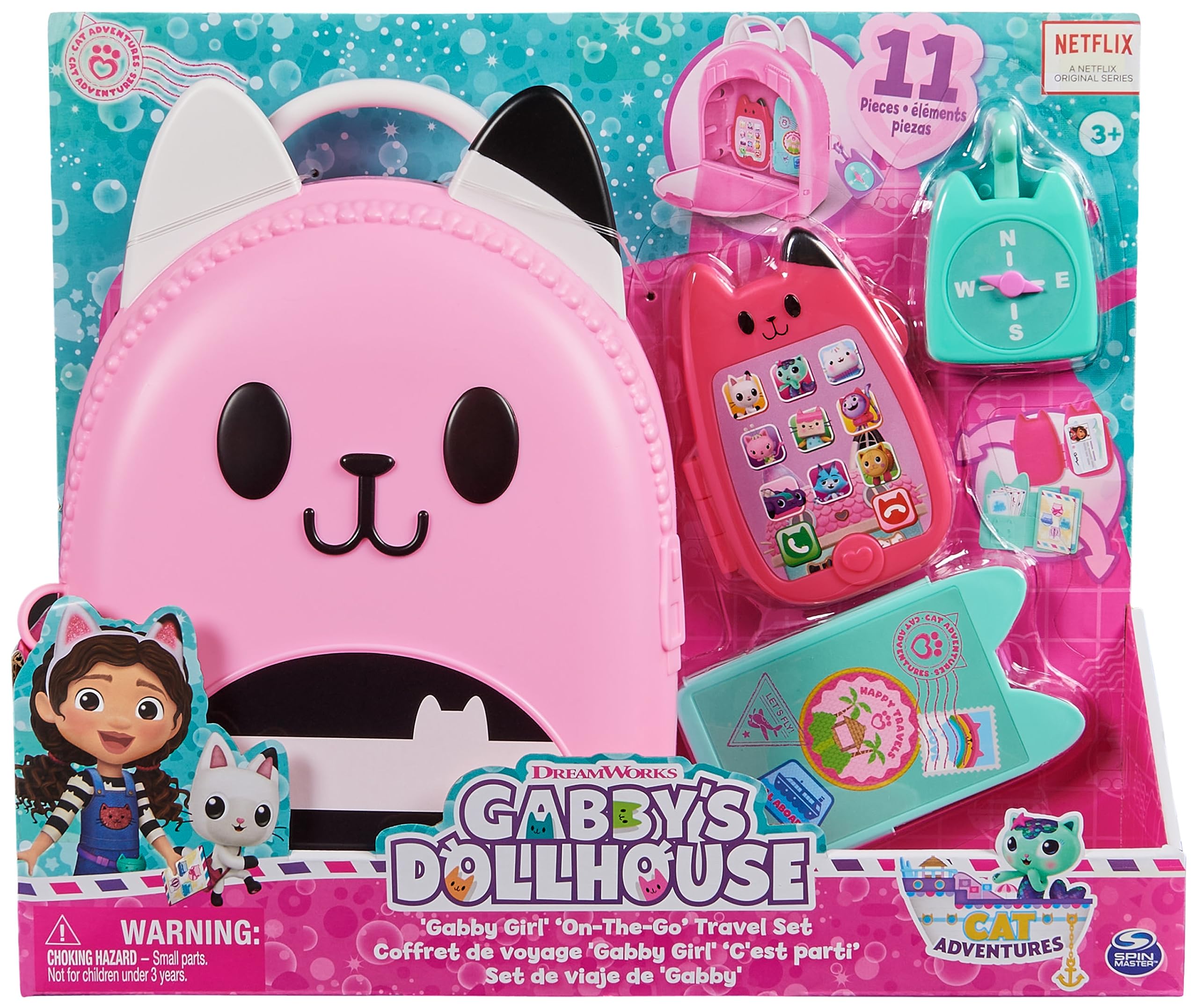 Foto 4 pulgar | Set De Viaje Gabby's Dollhouse Gabby Girl On-the-go De Más De 3 Años - Venta Internacional.