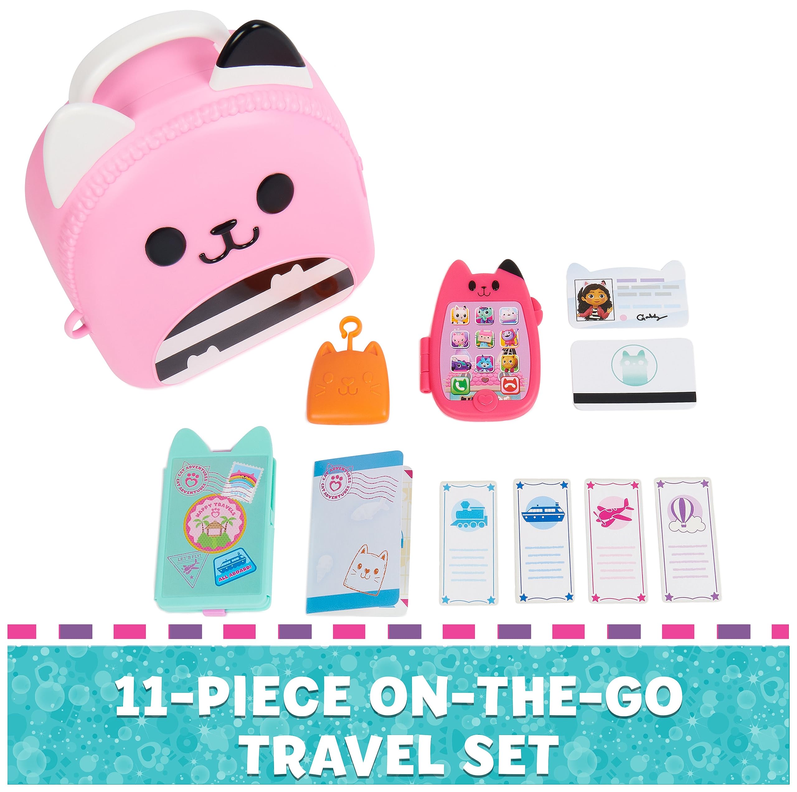 Foto 4 | Set De Viaje Gabby's Dollhouse Gabby Girl On-the-go De Más De 3 Años - Venta Internacional.