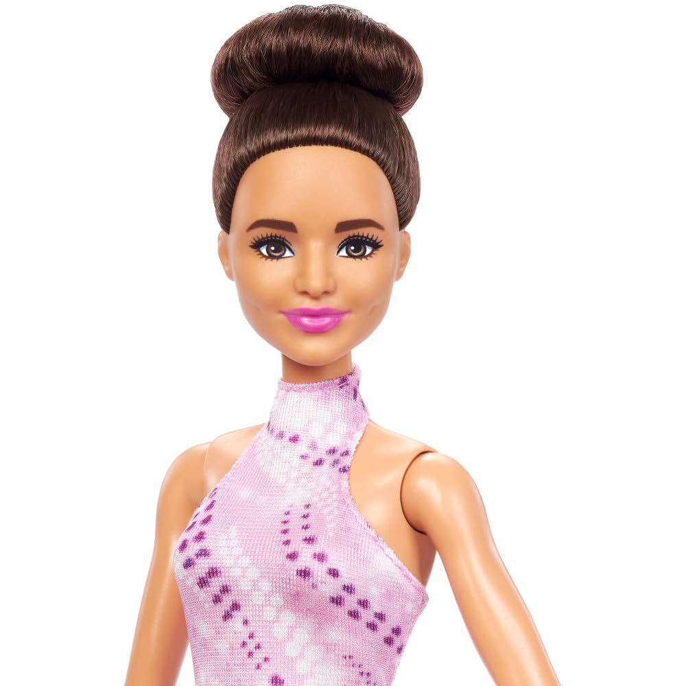 Foto 4 pulgar | Muñeca Moderna Barbie Careers Morena Patinadora Sobre Hielo Con Accesorios - Venta Internacional.