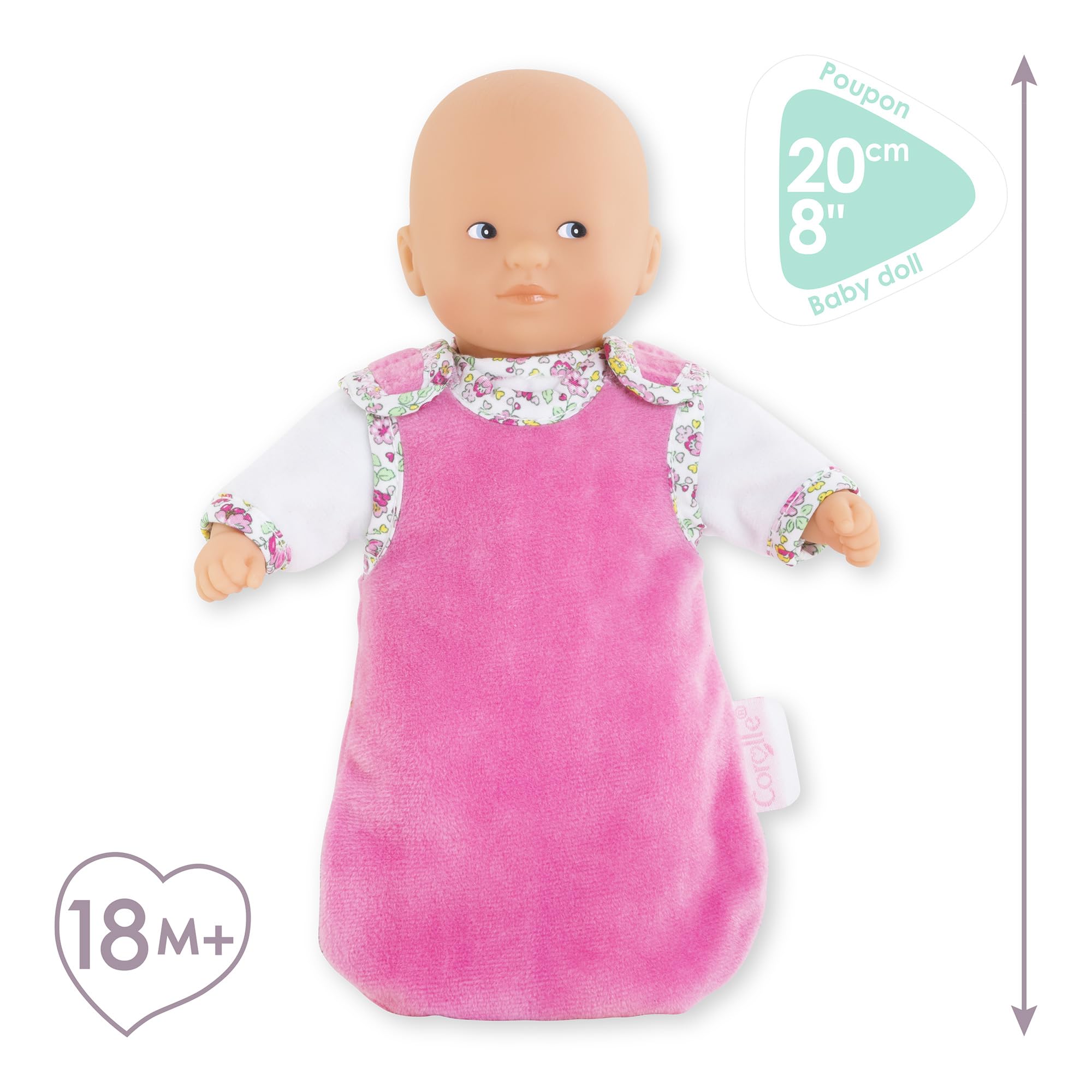 Foto 5 pulgar | Muñeca Corolle Mini Calin Good Night Blossom Garden De 8 Pulgadas Con Atuendo - Venta Internacional.