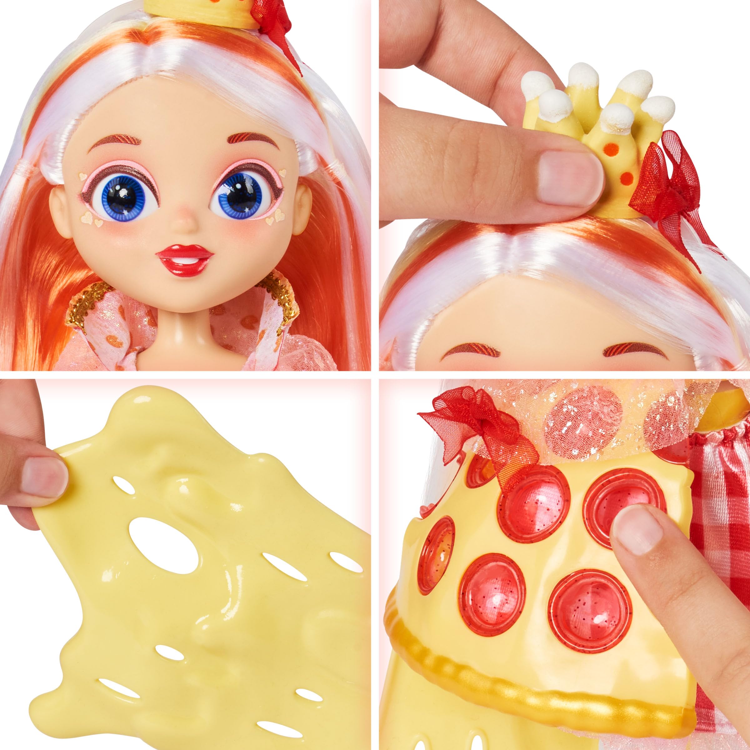 Foto 4 pulgar | Muñeca De Moda Sunny Days Entertainment Fidgie Friends Pizza Princess - Venta Internacional.