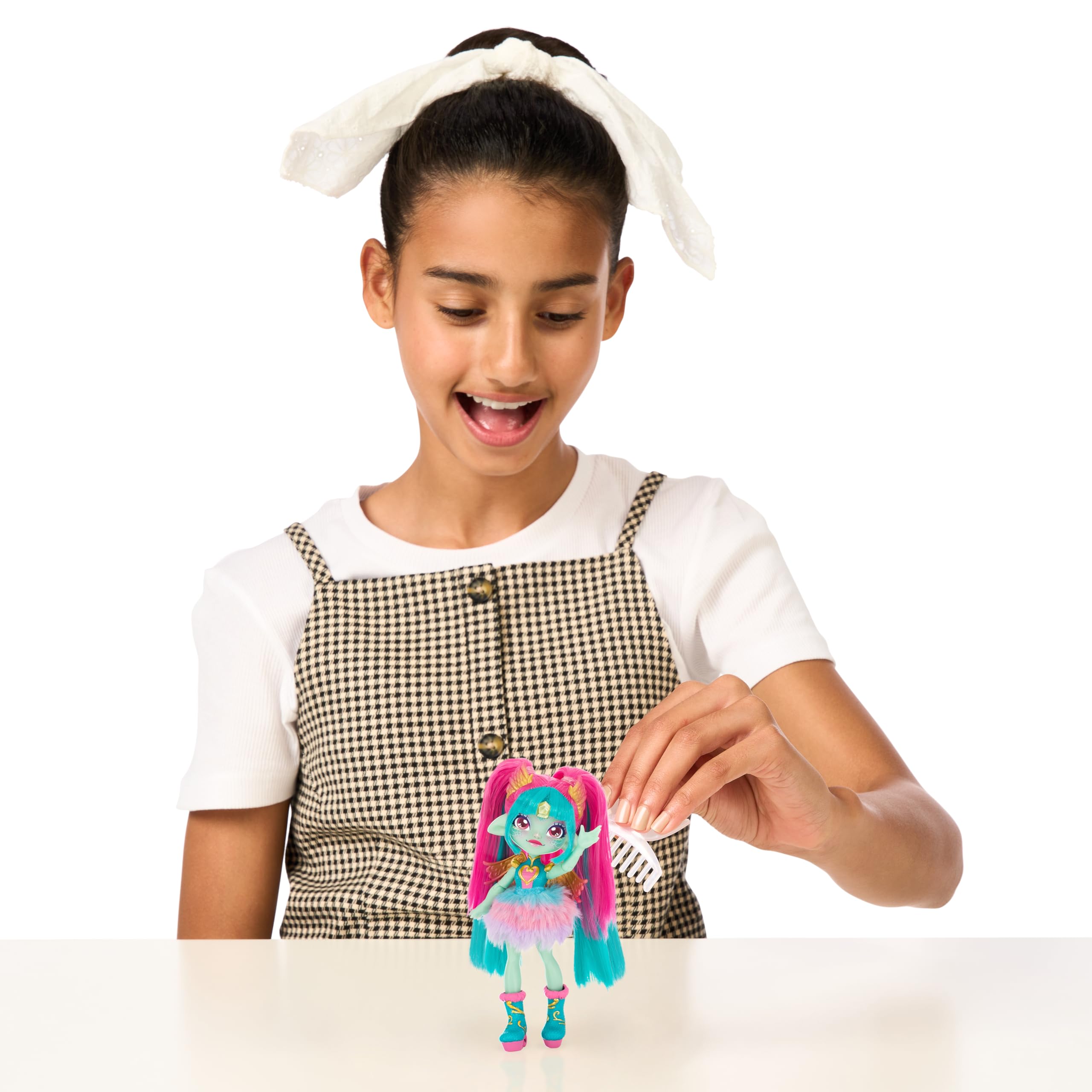 Foto 7 | Toy Magic Mixies Amber Dragon Pixling Con Muñeca De 6.5 Pulgadas - Venta Internacional.
