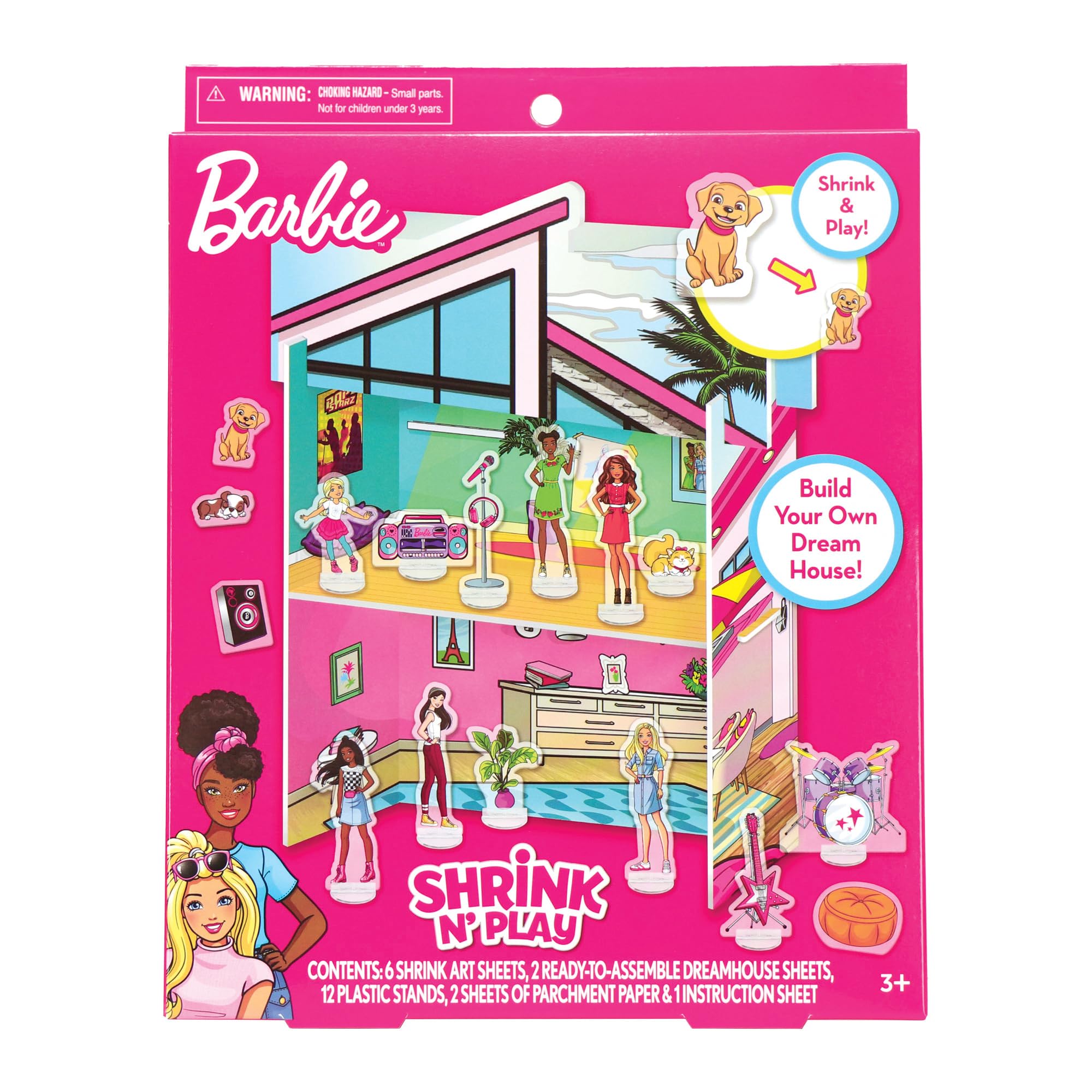 Foto 2 pulgar | Set Shrinky Dinks Tara Toys Barbie Dreamhouse - Venta Internacional.