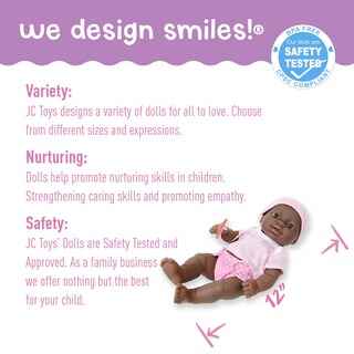Foto 4 | Baby Doll Jc Toys La Newborn Nursery De 12 Pulgadas Con Juego De 25 Piezas - Venta Internacional.