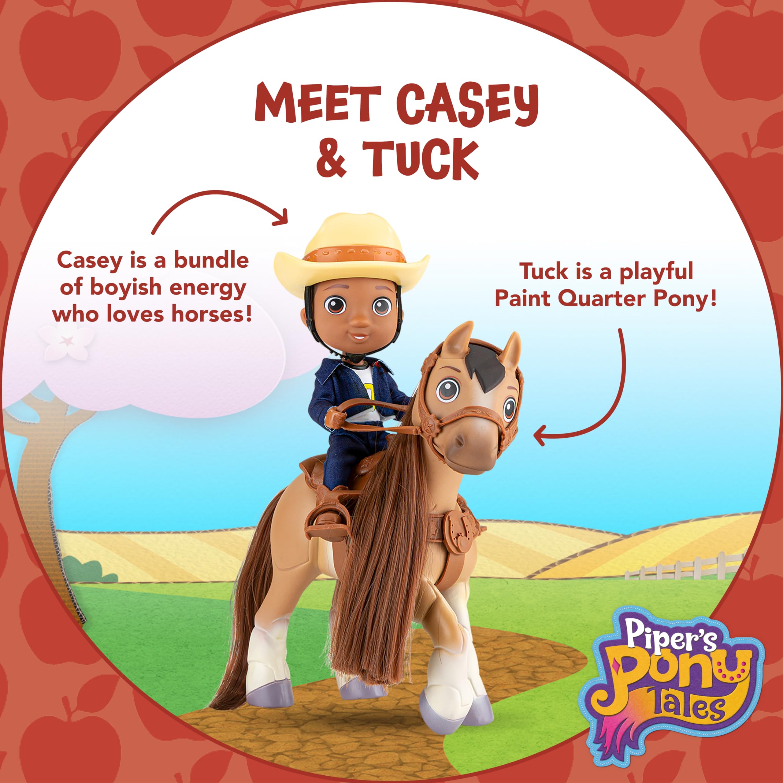 Foto 4 pulgar | Set De Muñecas Y Ponis Casey + Tuck De Toy Breyer Piper's Pony Tales - Venta Internacional.